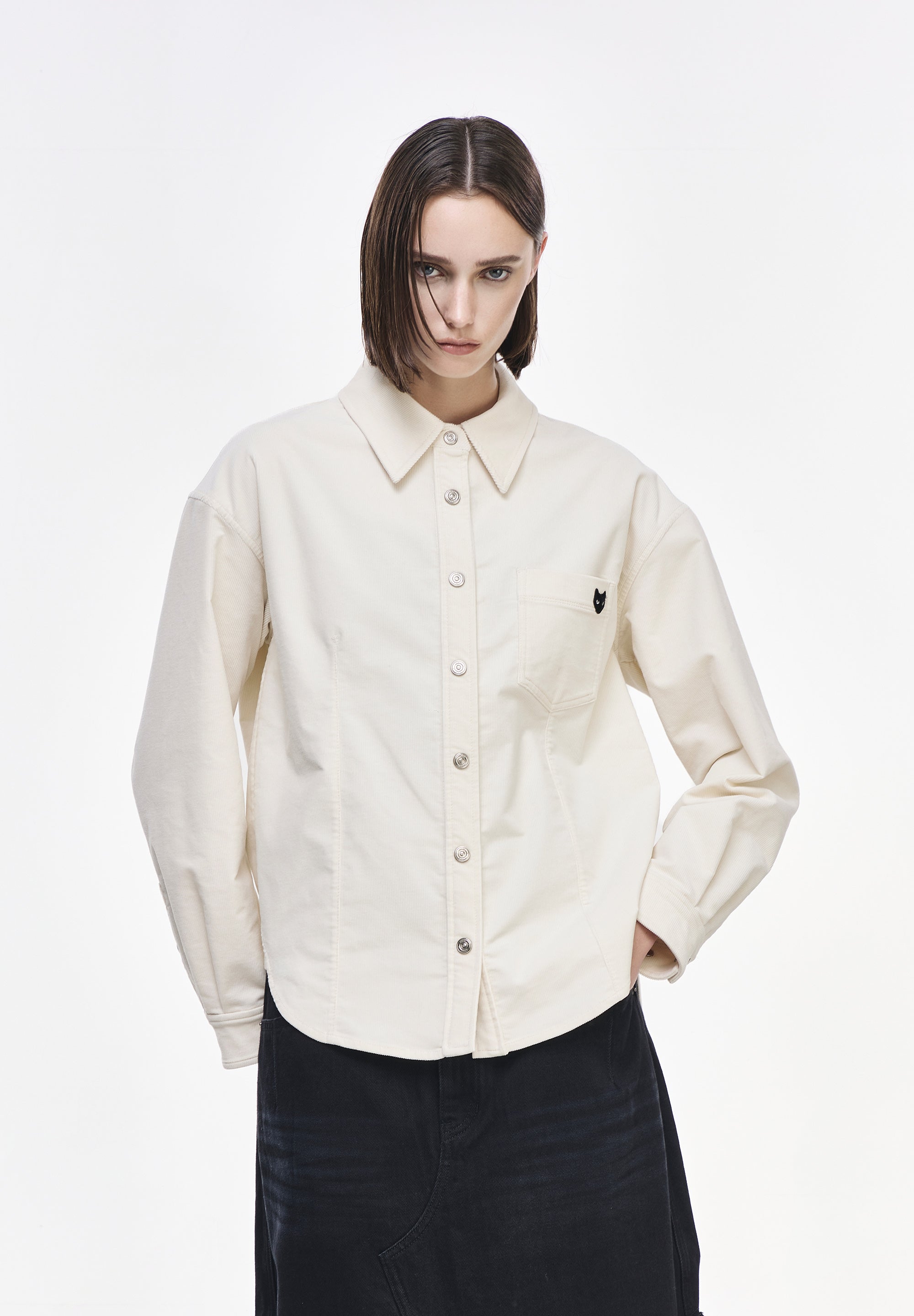PANTHER CORDUROY OVER SHIRT
