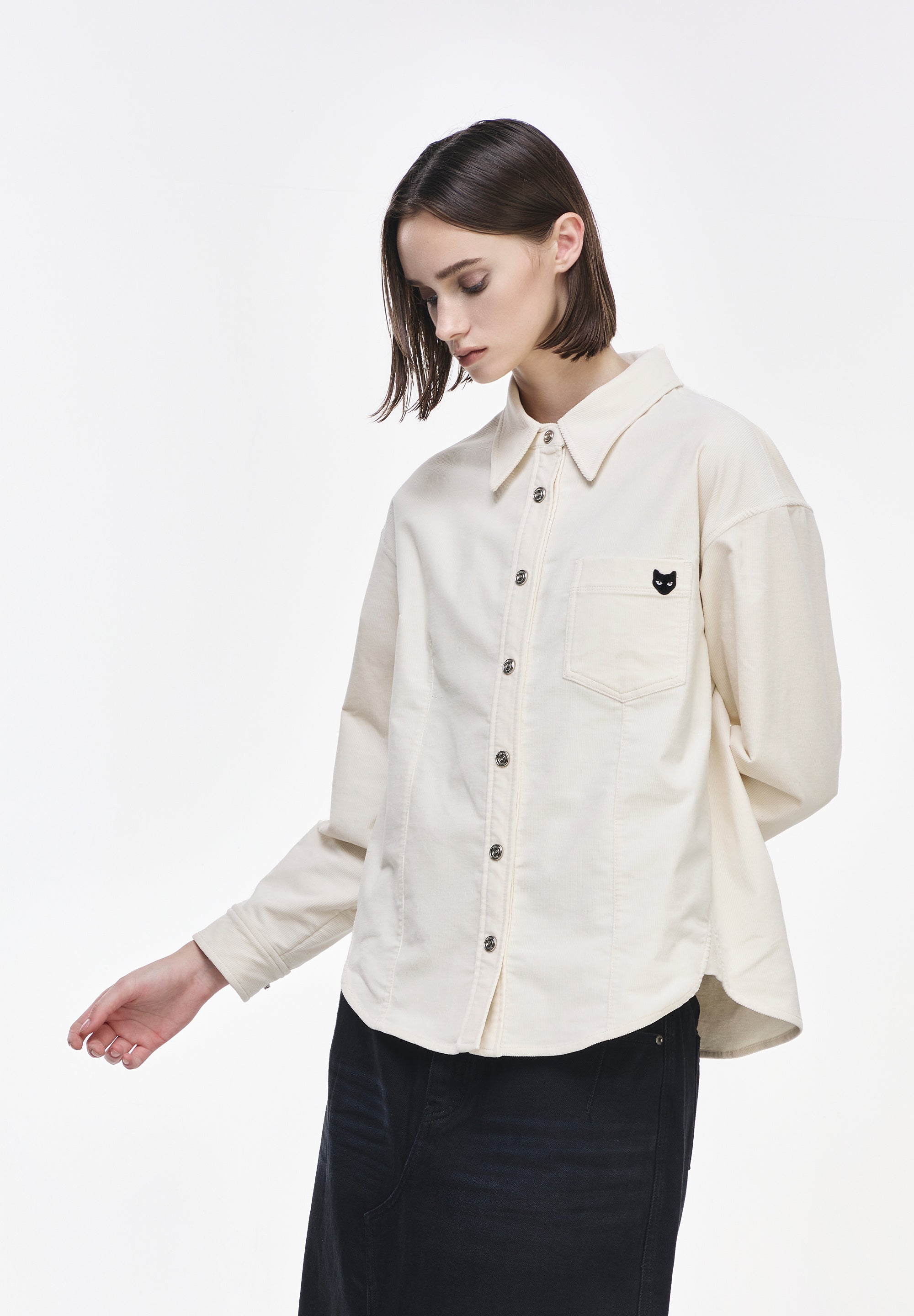 PANTHER CORDUROY OVER SHIRT