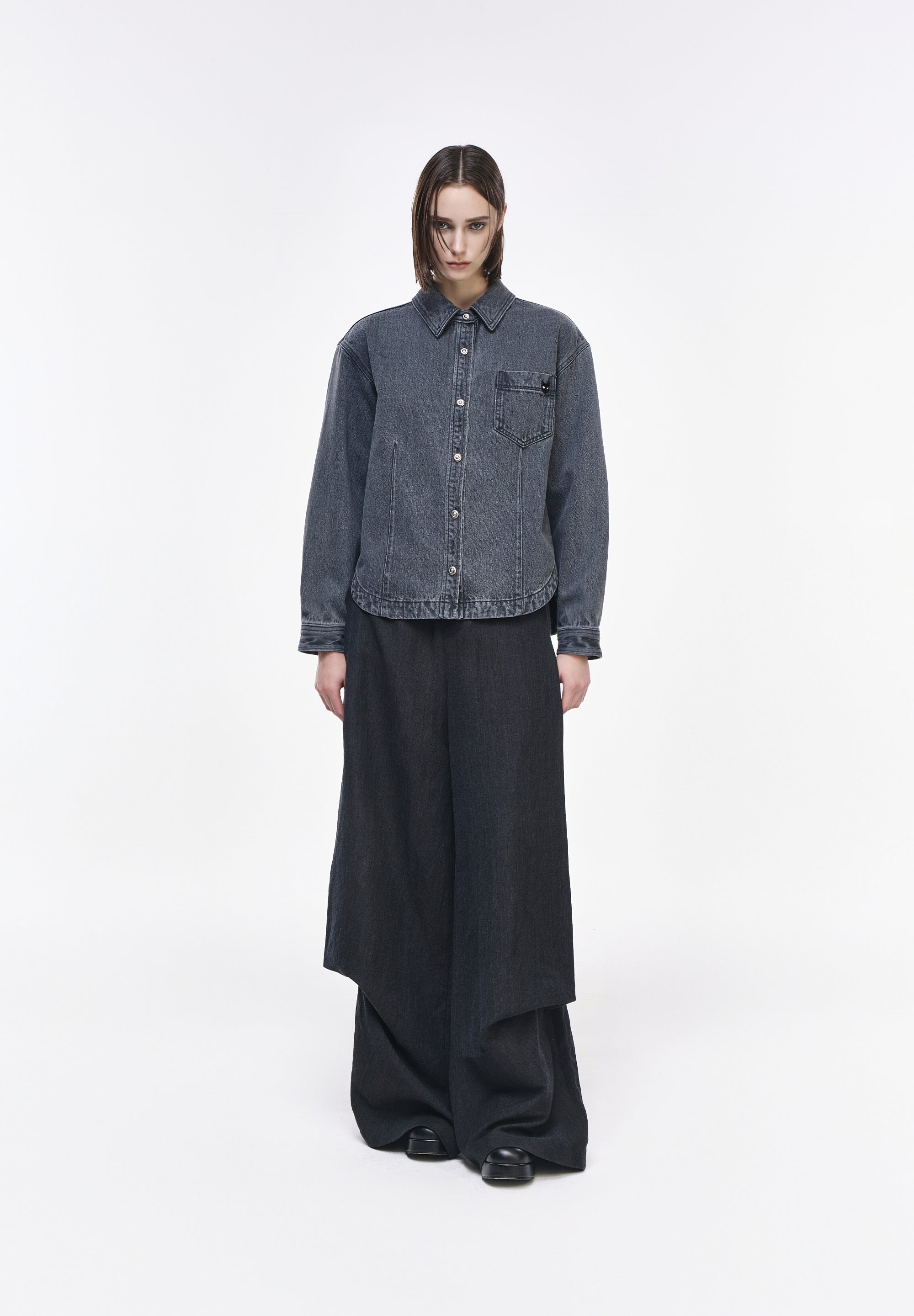 PANTHER SEMI OVER DENIM SHIRT