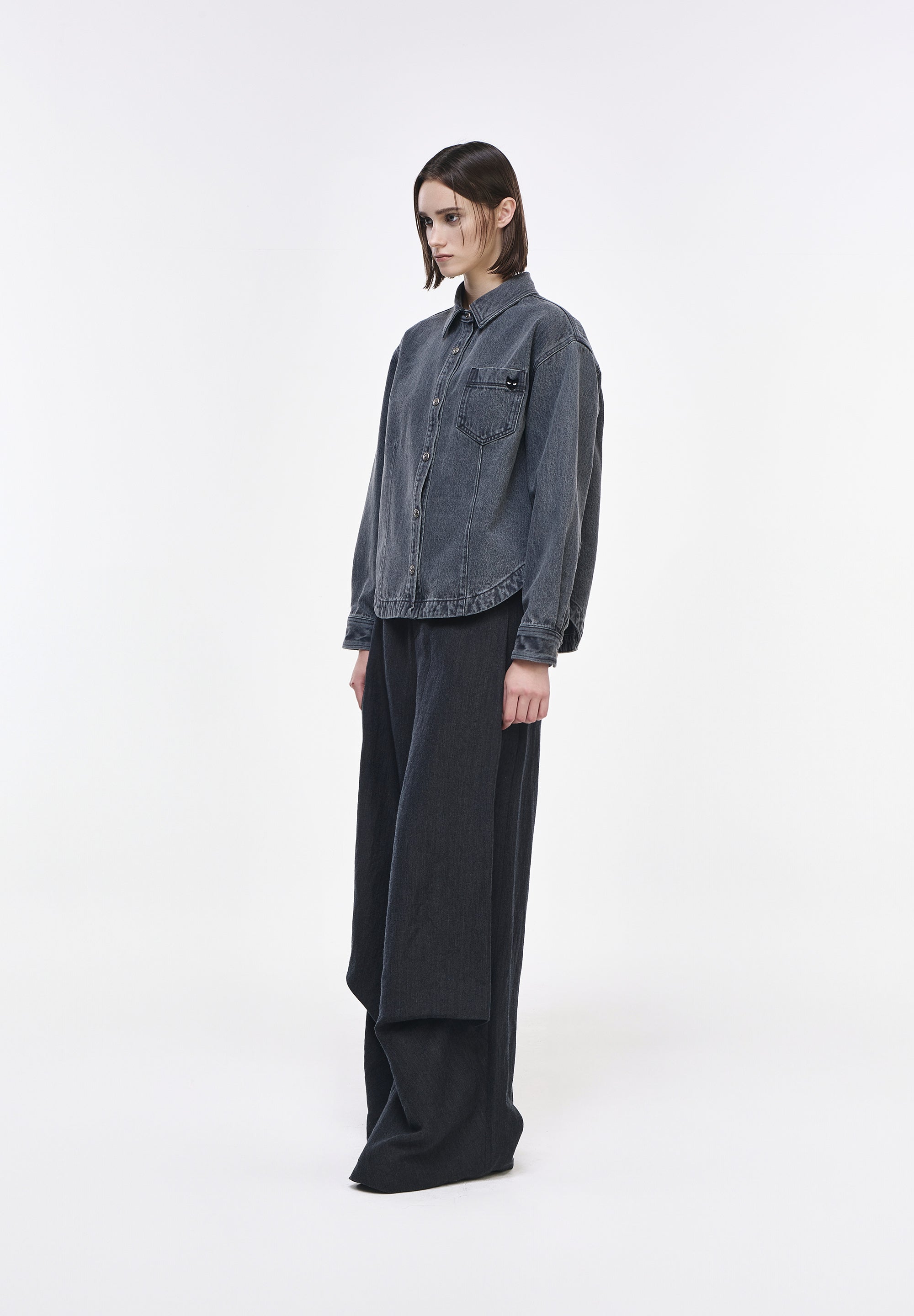 PANTHER SEMI OVER DENIM SHIRT