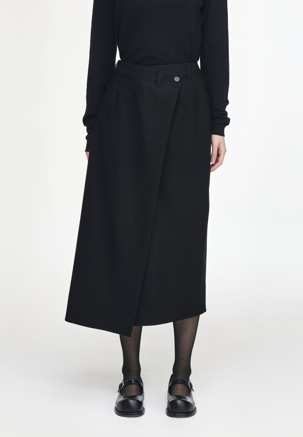 CROSS WRAPE SKIRT