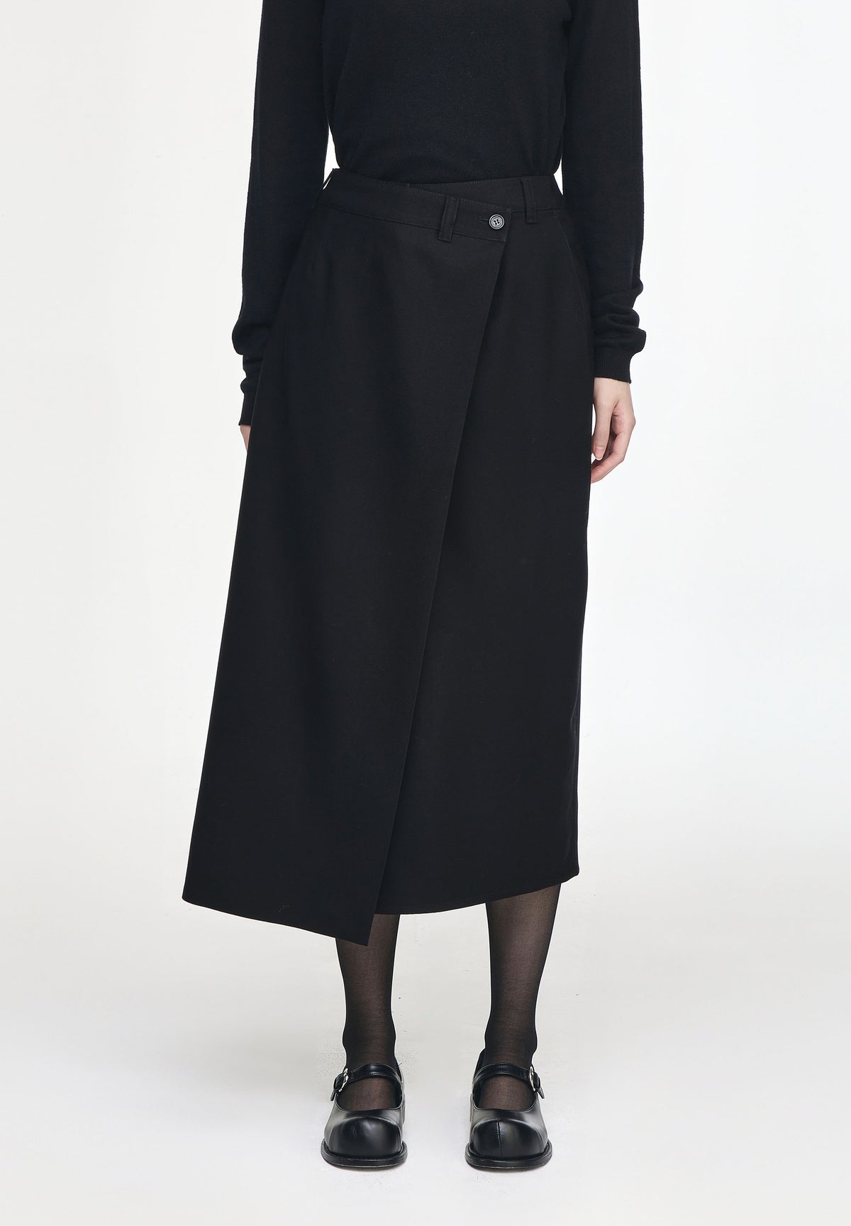 CROSS WRAPE SKIRT