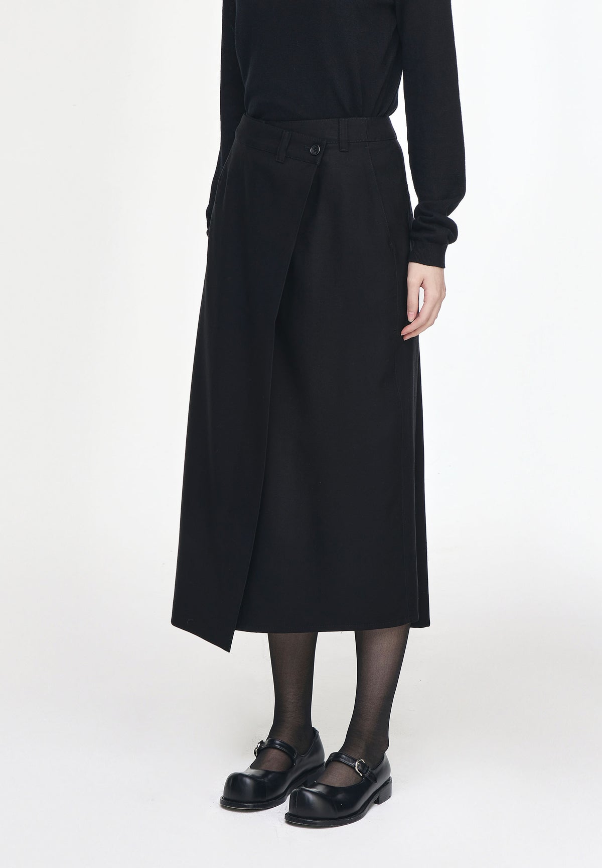 CROSS WRAPE SKIRT