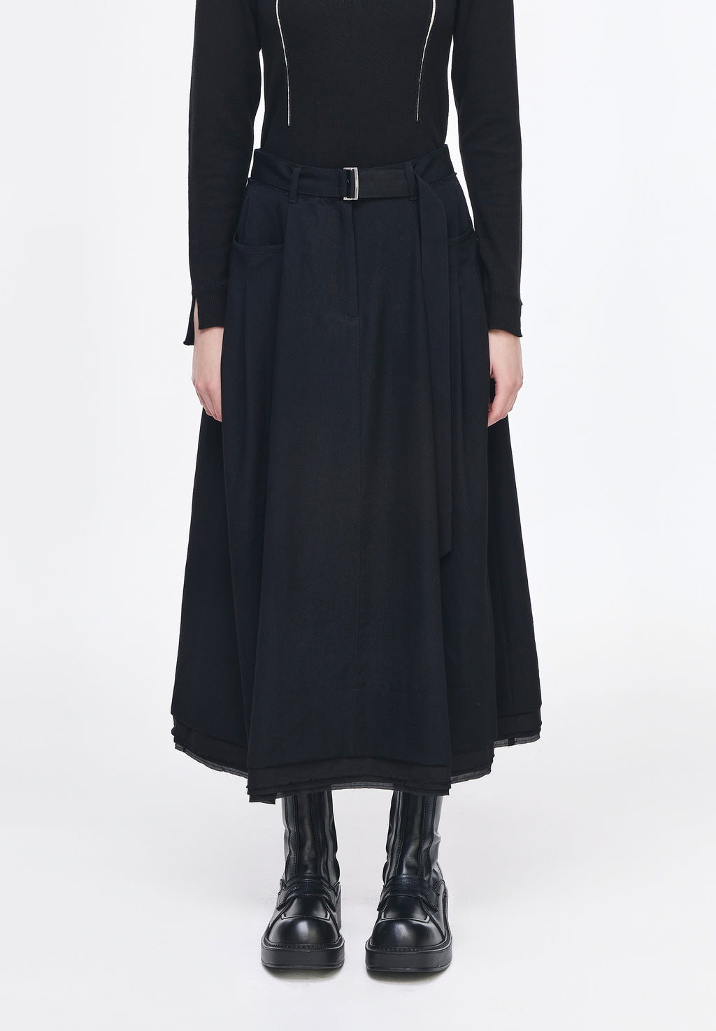 LEVEL VOLUME LAYERED SKIRT