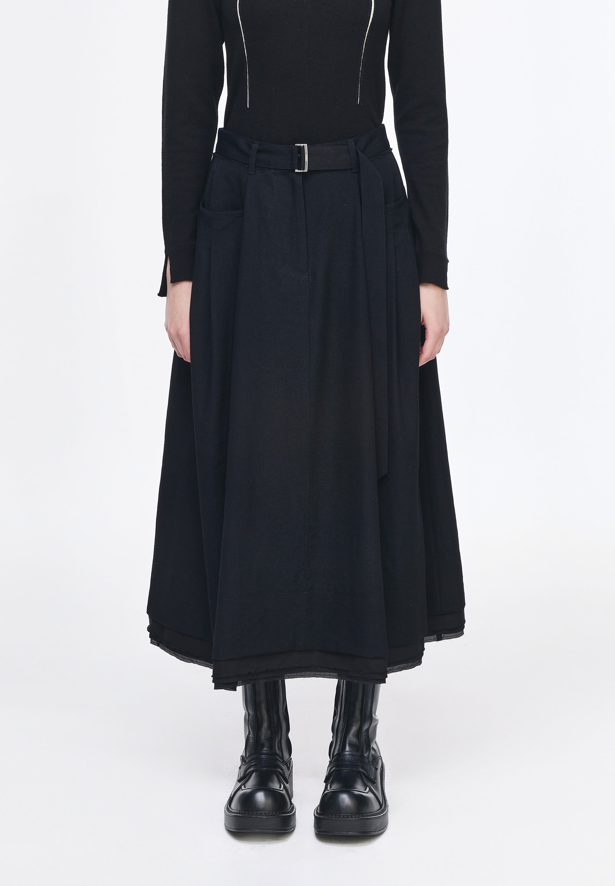 LEVEL VOLUME LAYERED SKIRT