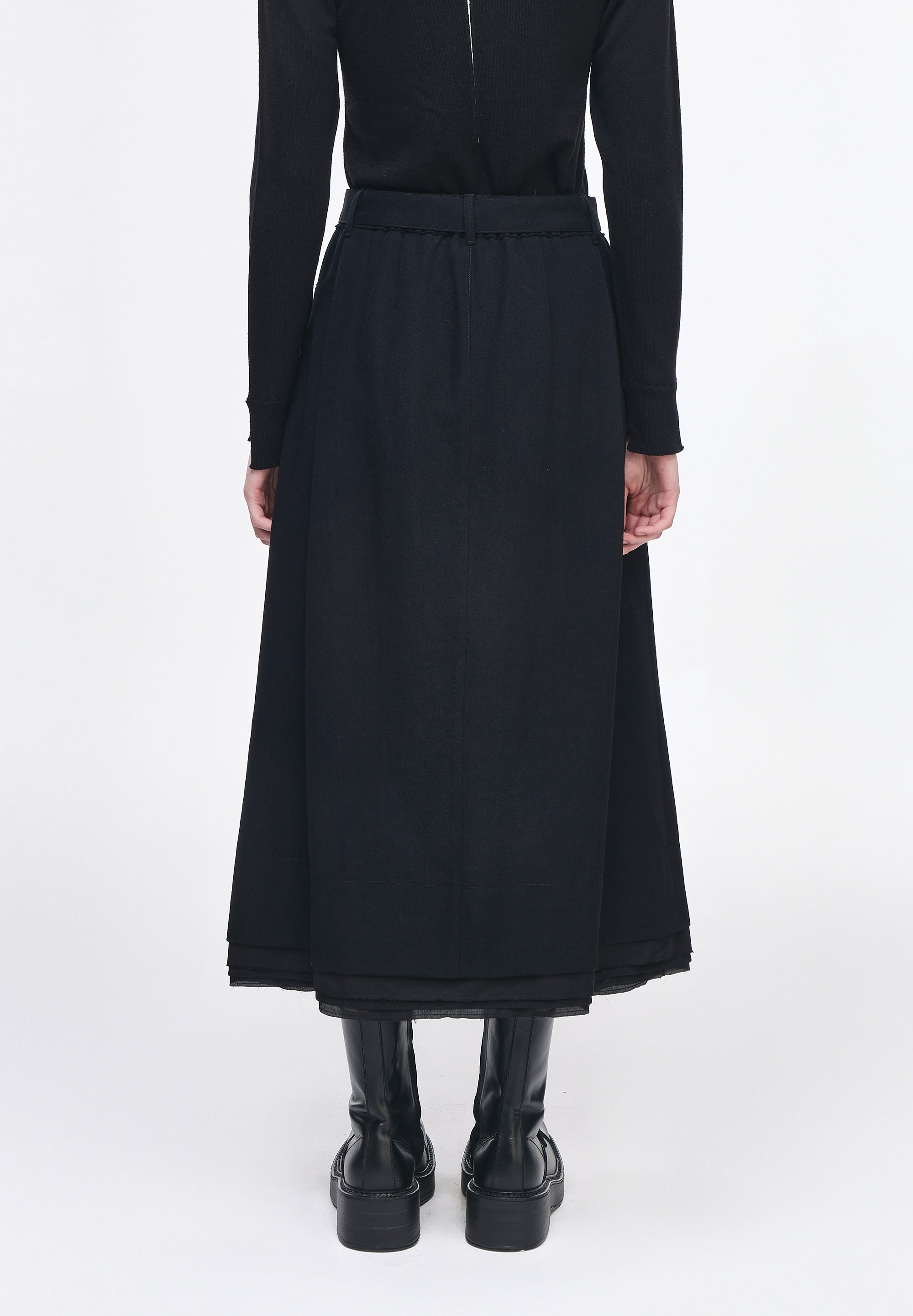 LEVEL VOLUME LAYERED SKIRT