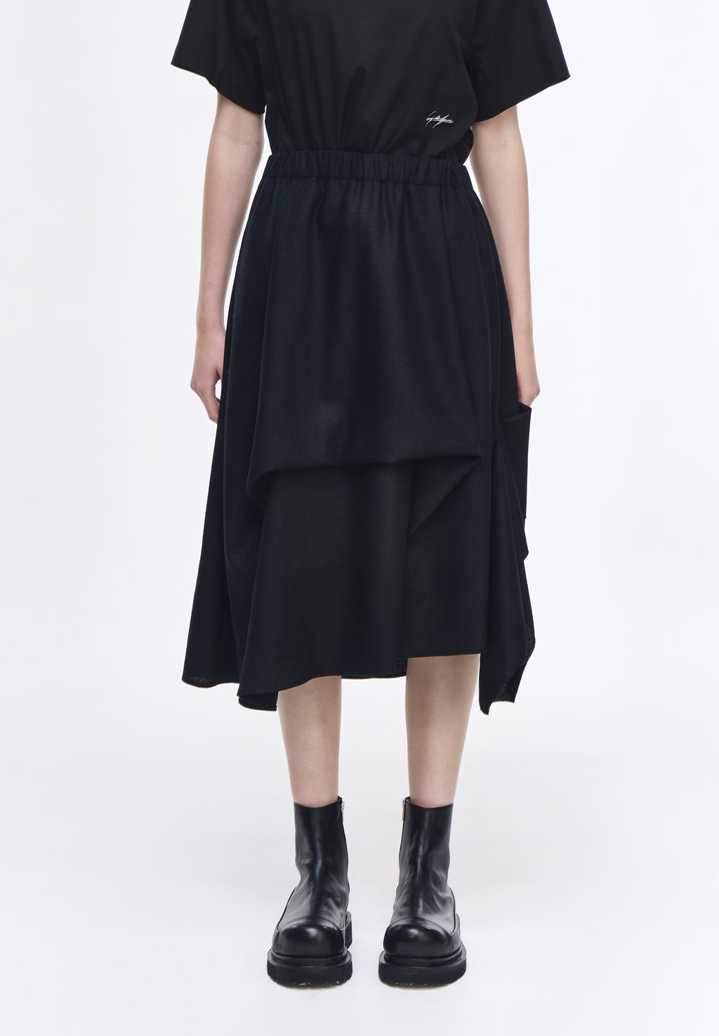 BIAS DRAPE SKIRT