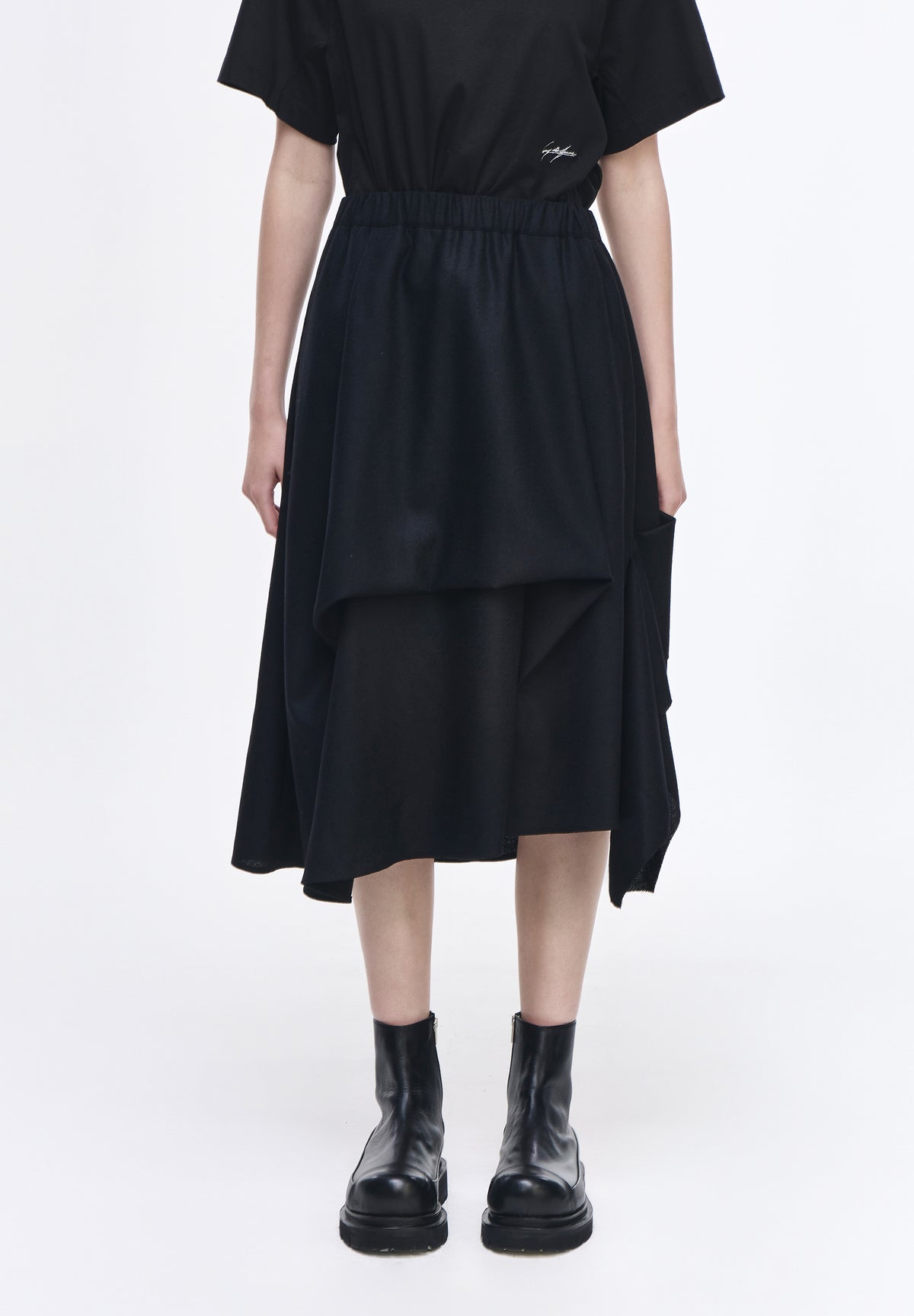 BIAS DRAPE SKIRT