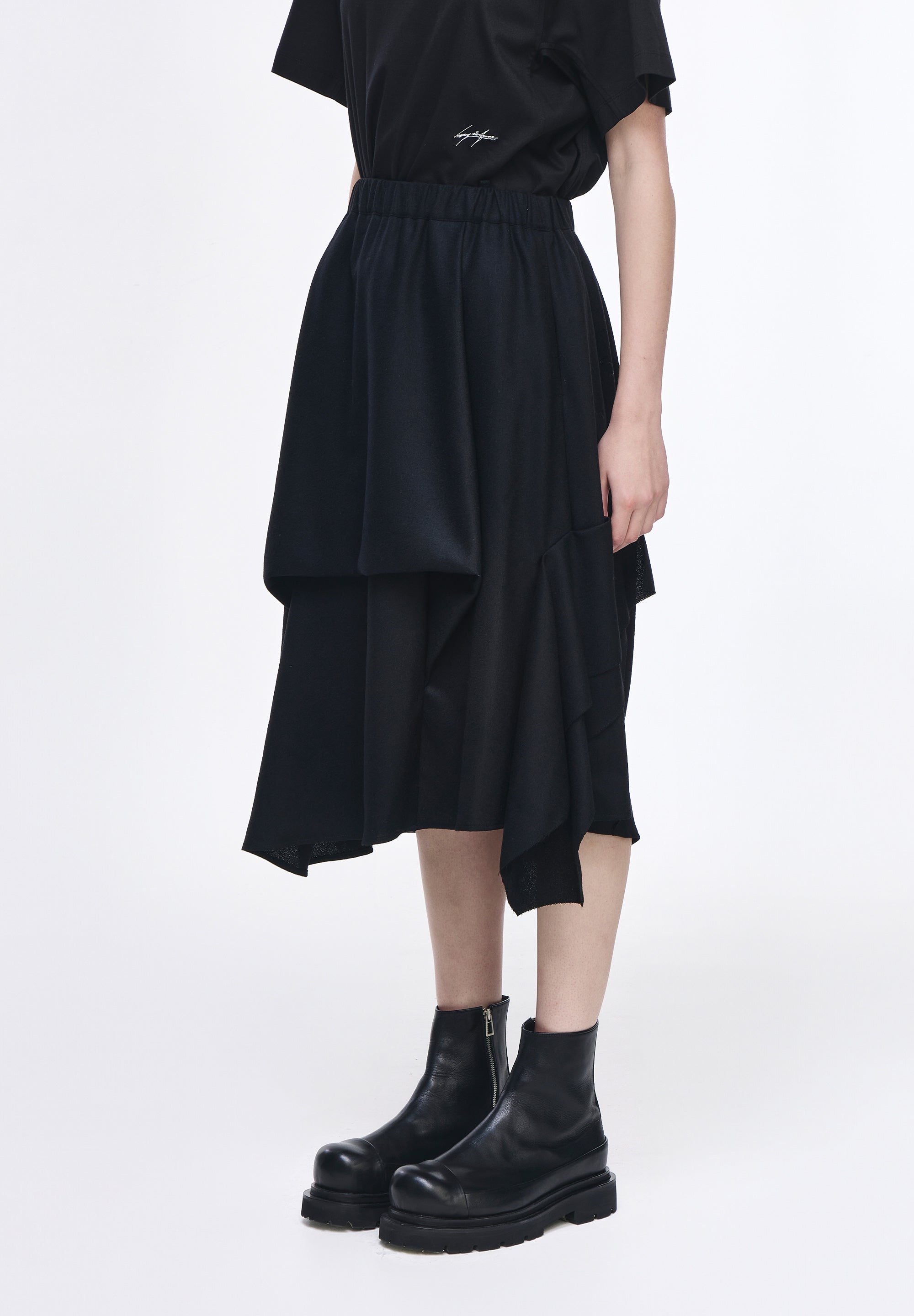 BIAS DRAPE SKIRT