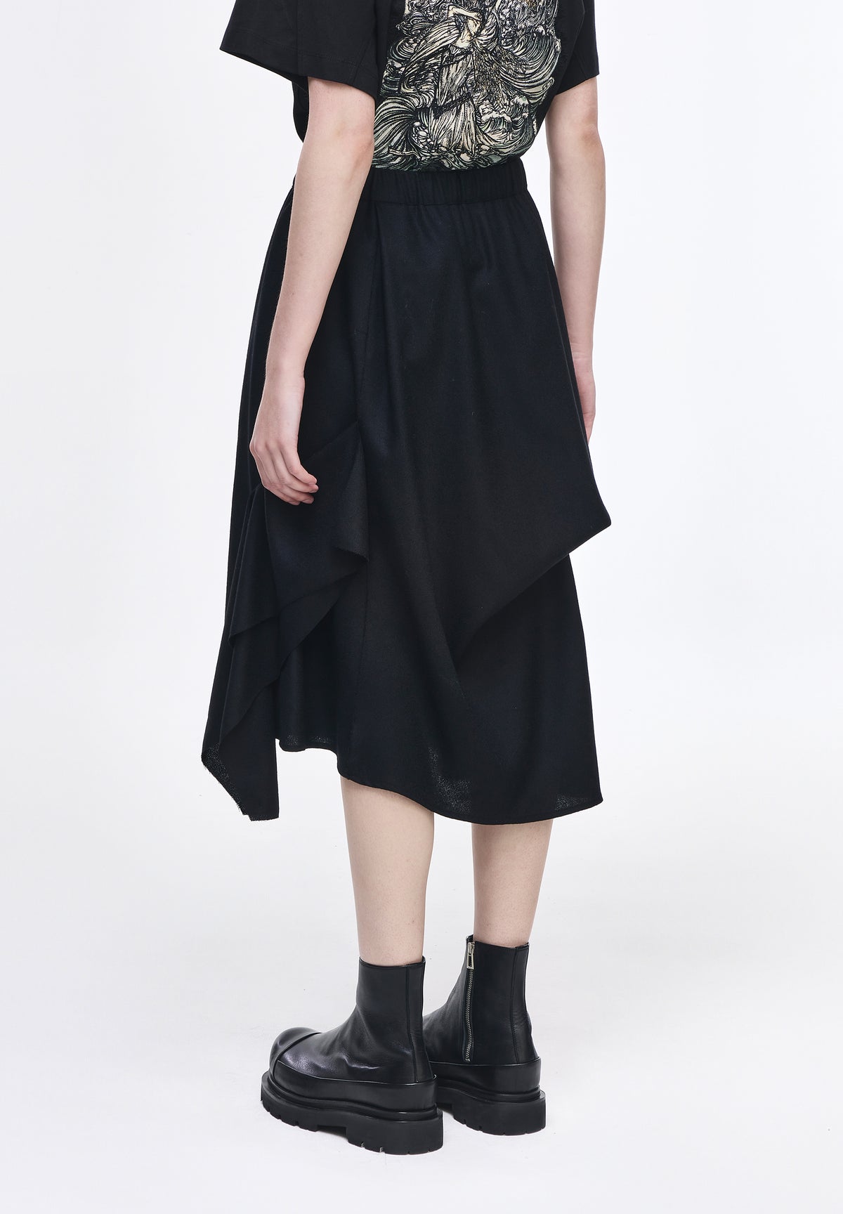 BIAS DRAPE SKIRT