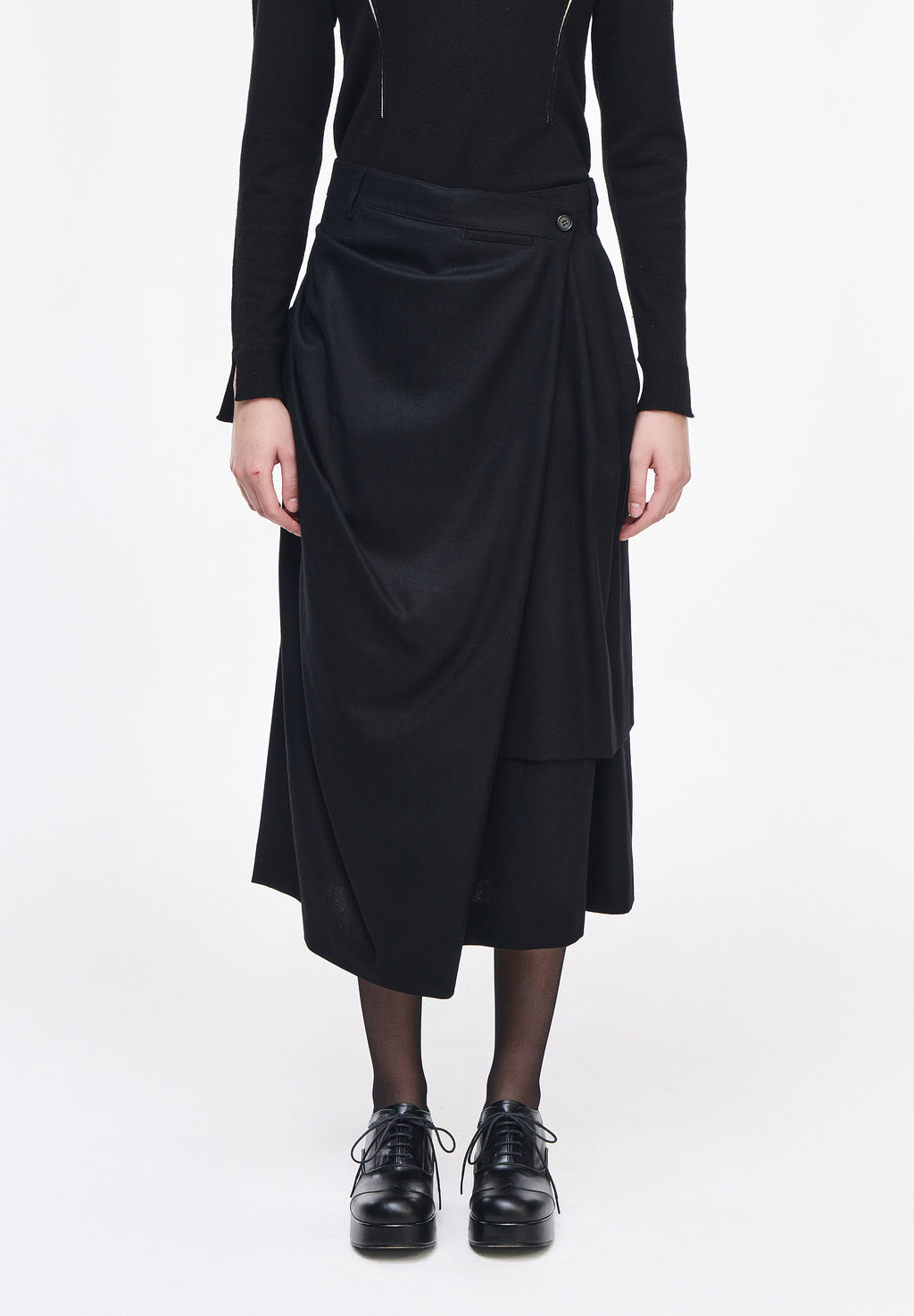 BIAS DRAPE SKIRT