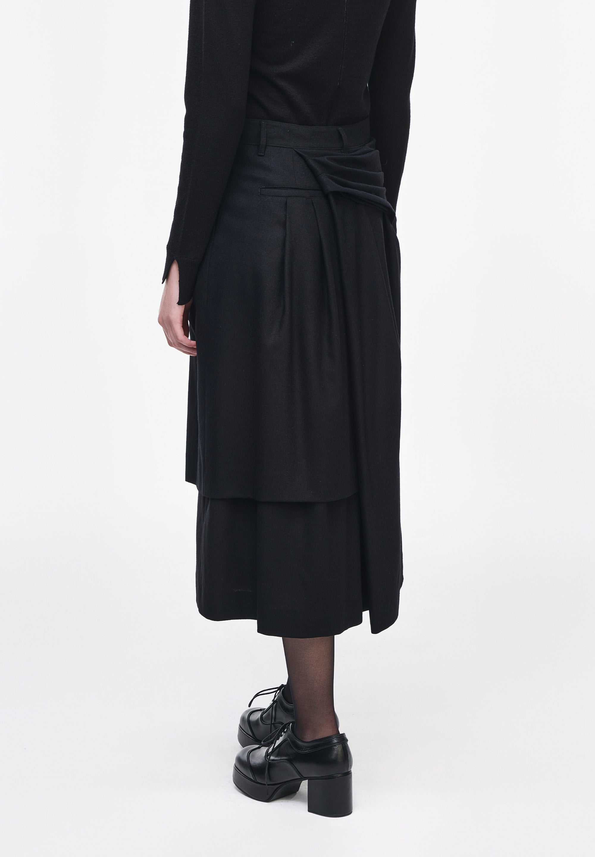 BIAS DRAPE SKIRT
