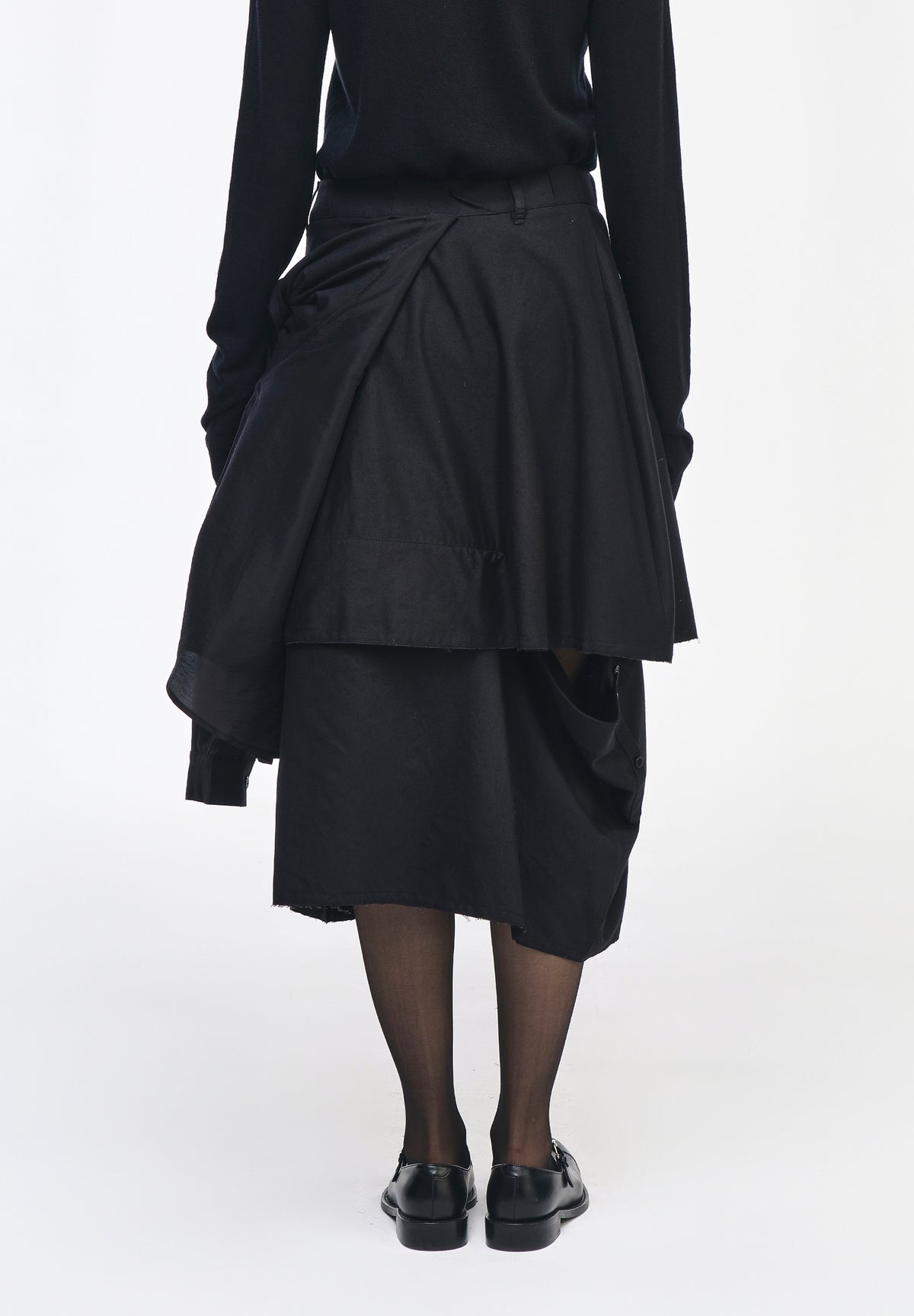 SLIT SHIRT BALLON SKIRT