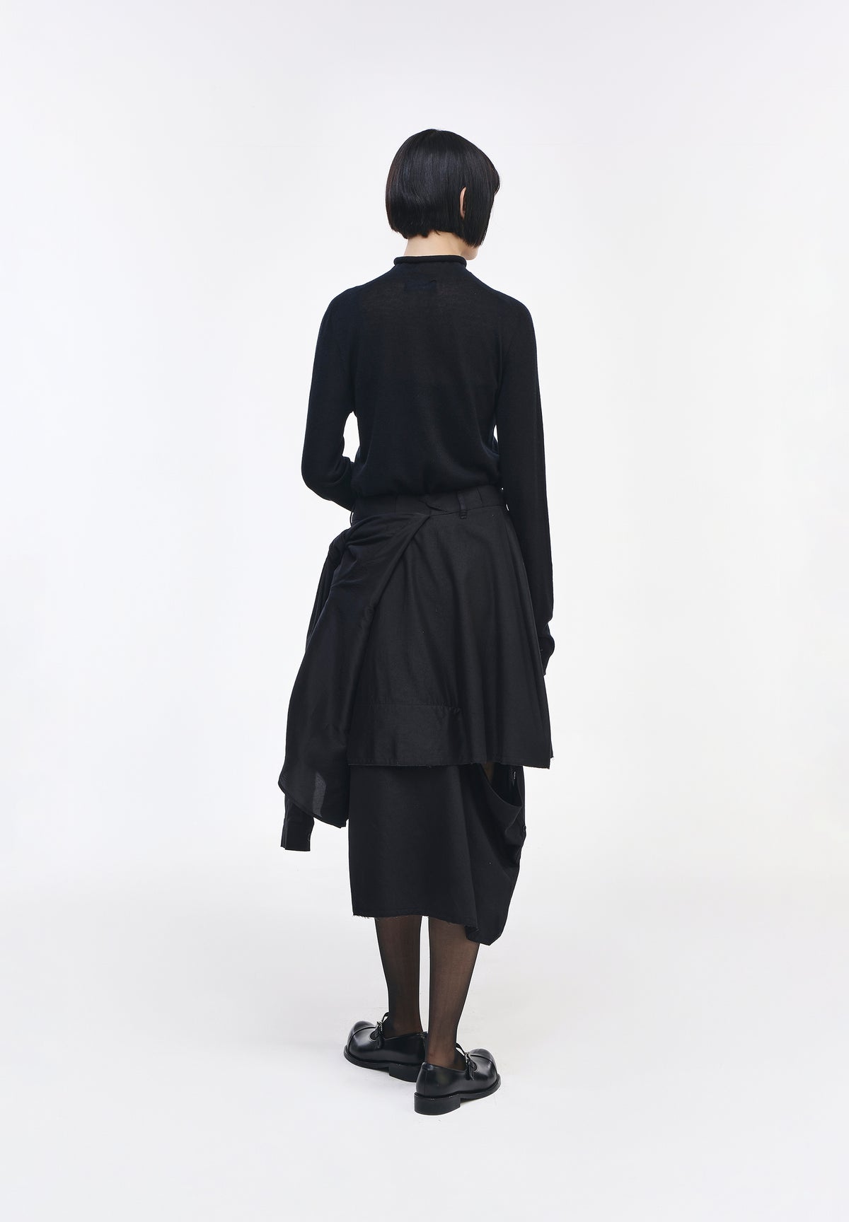 SLIT SHIRT BALLON SKIRT