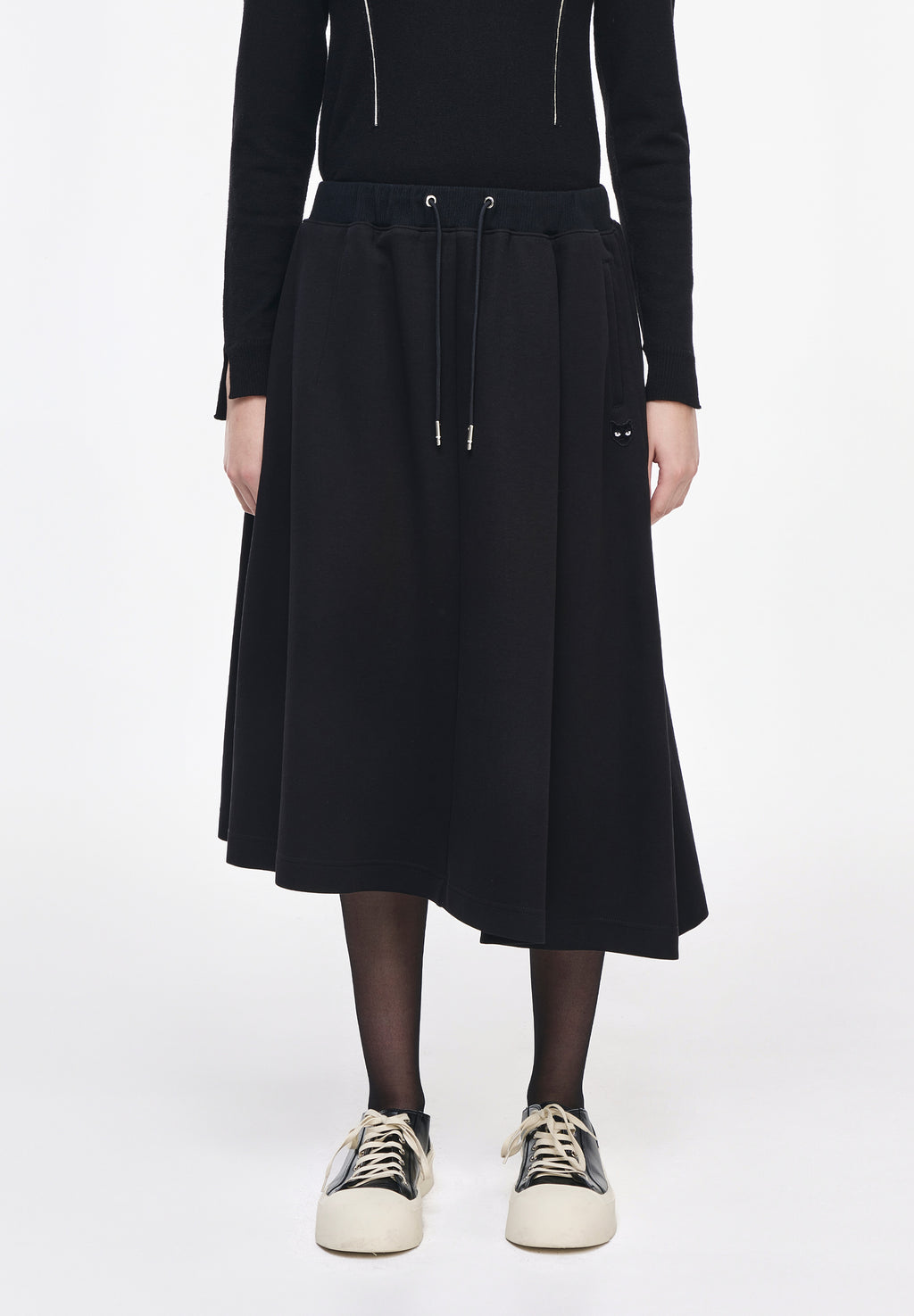 PANTHER ASYMMETRIC SKIRT