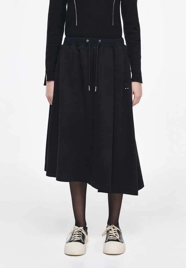 PANTHER ASYMMETRIC SKIRT