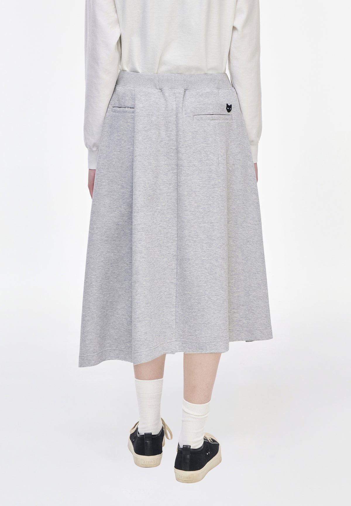 PANTHER ASYMMETRIC SKIRT