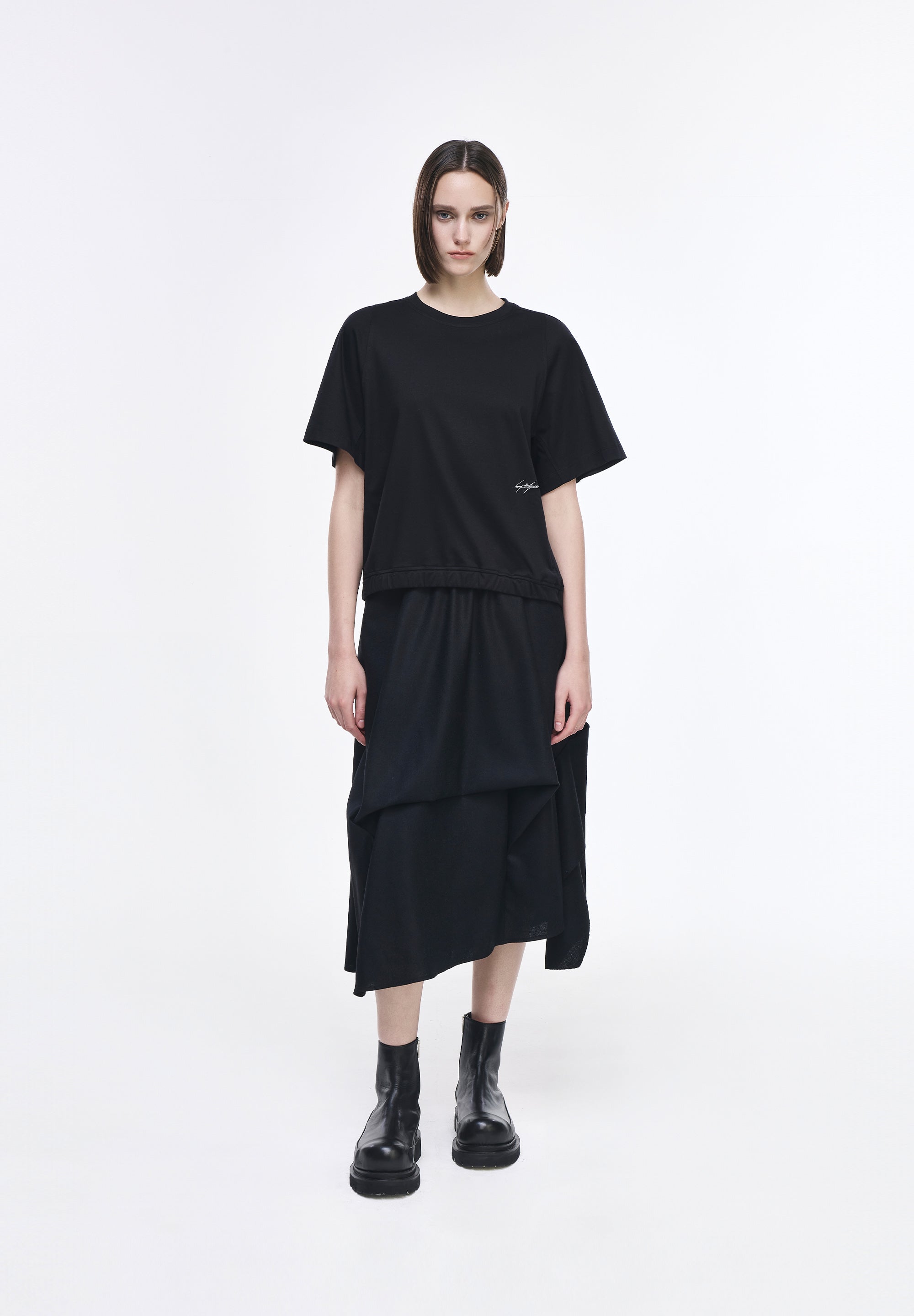 ONDINE EMBROIDERED STRING T SHIRT