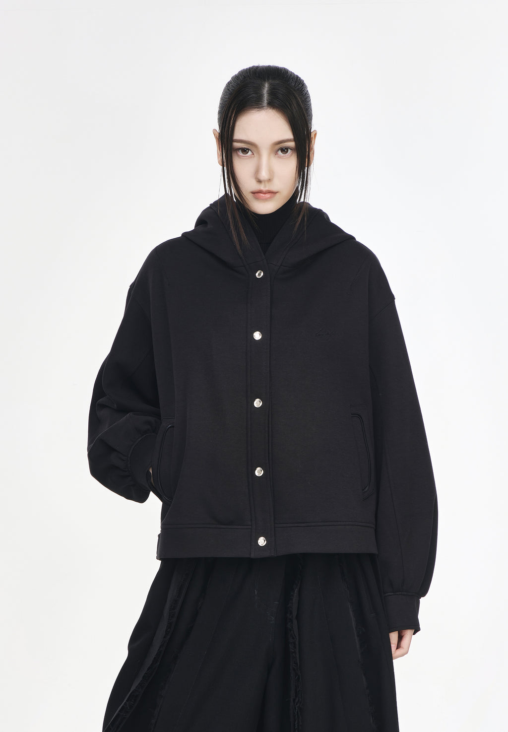 CASQUE EMBROIDERED HOOD JACKET