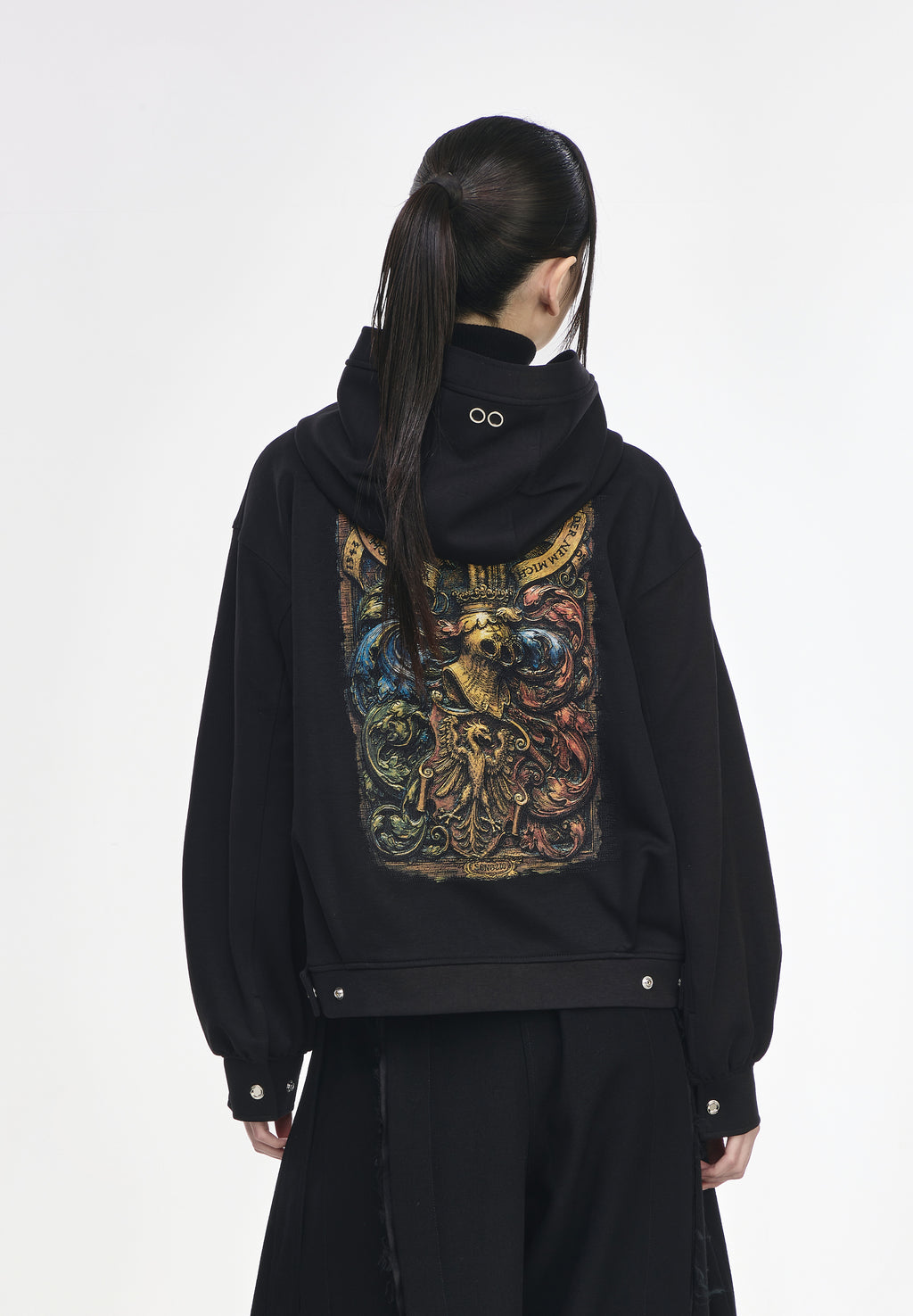 CASQUE EMBROIDERED HOOD JACKET