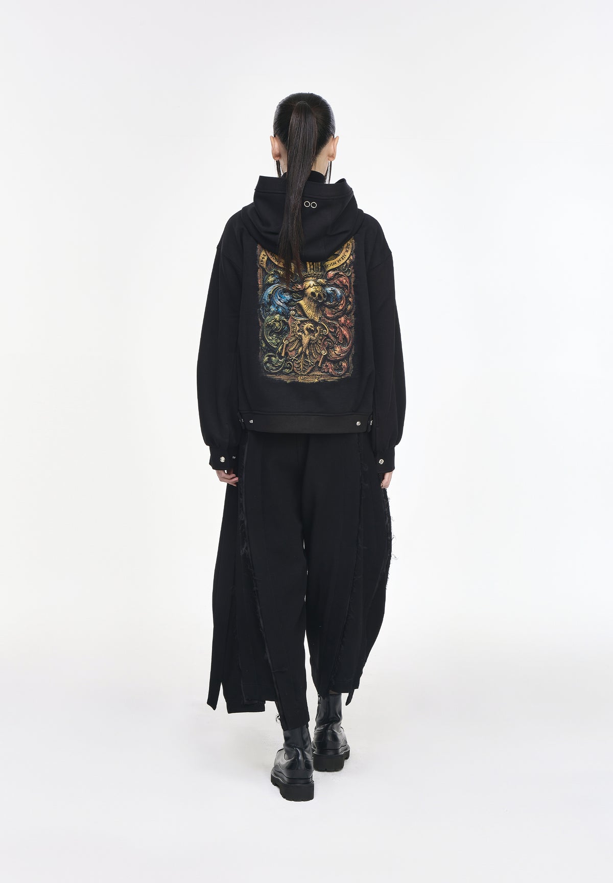 CASQUE EMBROIDERED HOOD JACKET