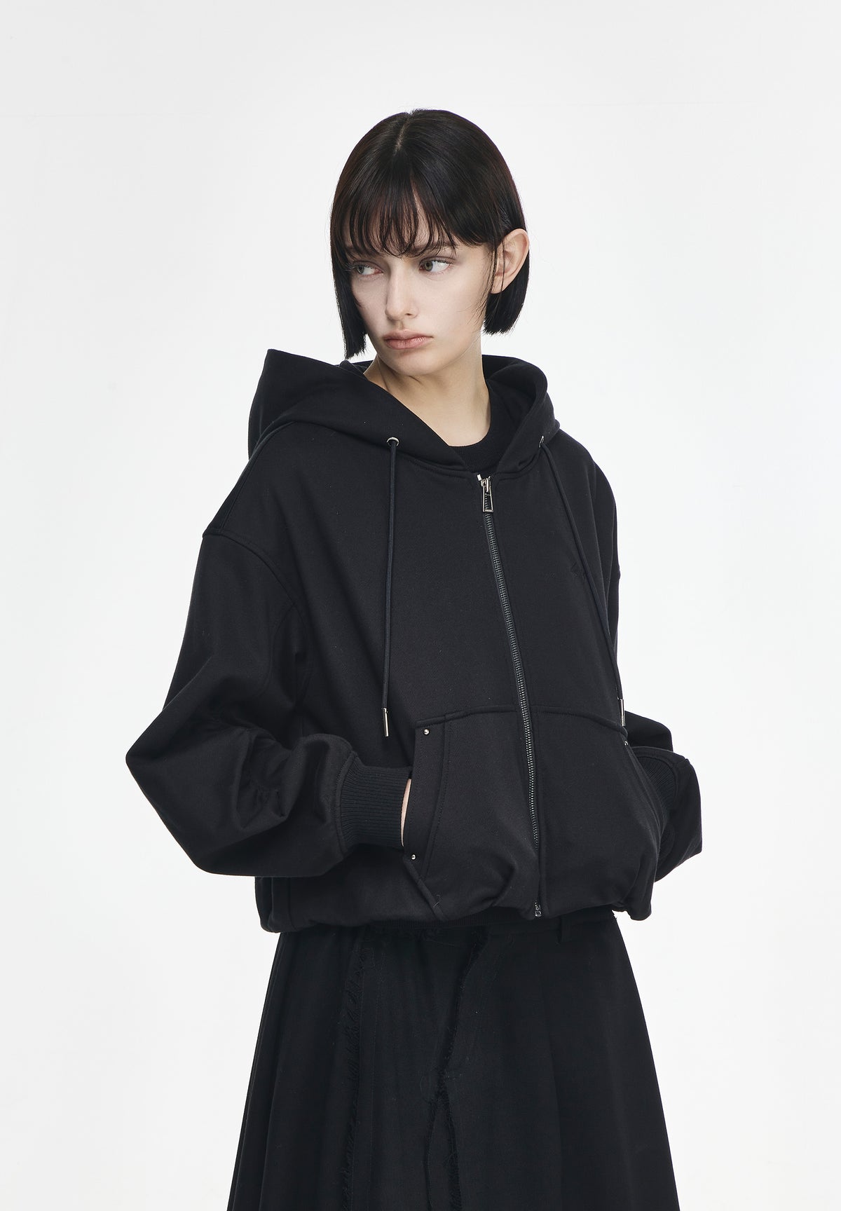 PROTHALAMION HOOD ZIP UP