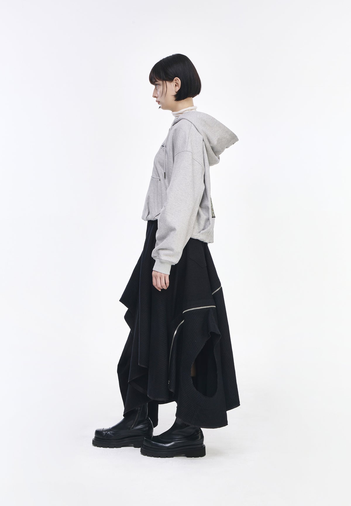 PROTHALAMION HOOD ZIP UP