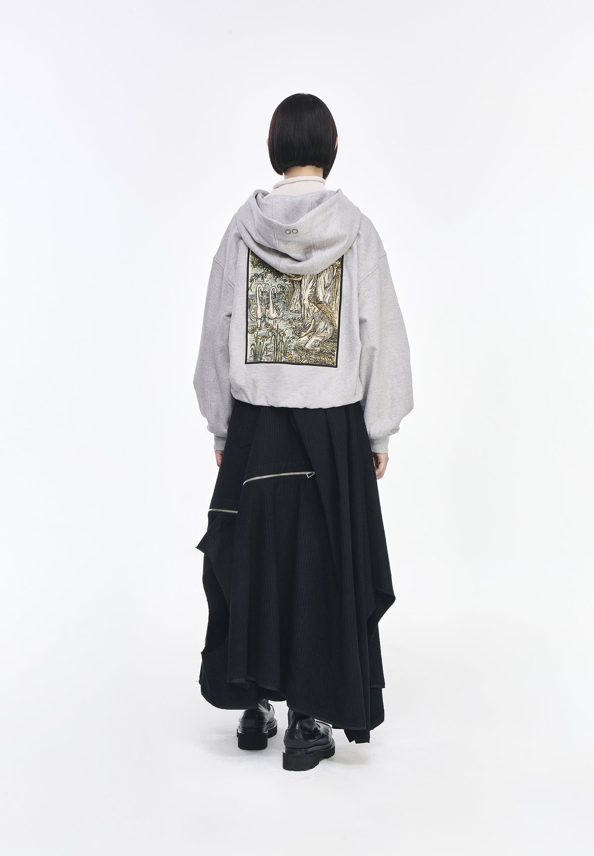 PROTHALAMION HOOD ZIP UP