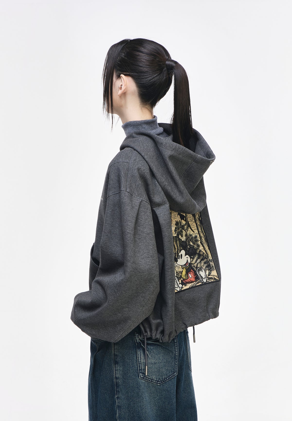 HOJAKDO MICKEY CROP HOOD
