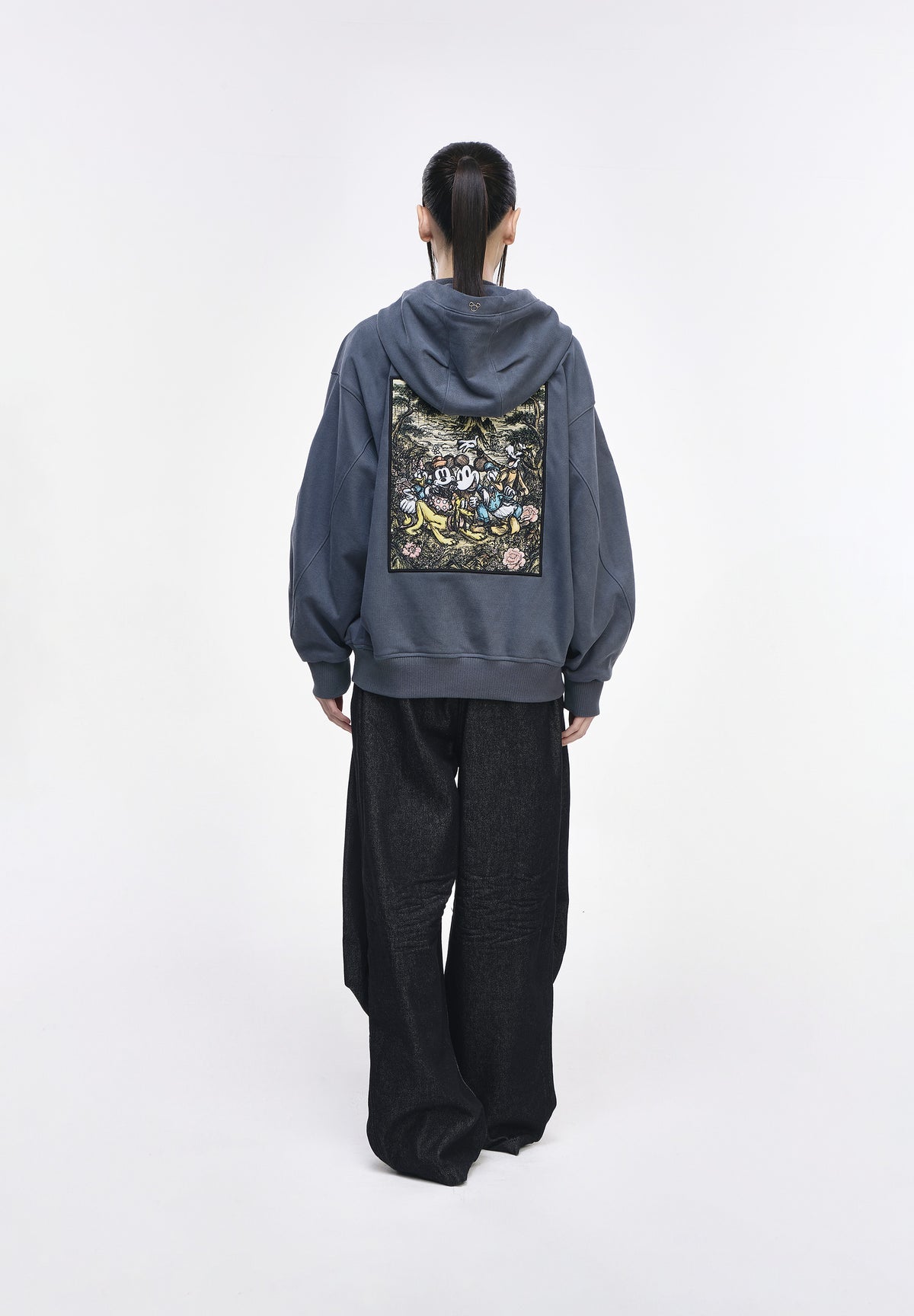 MINHWA FRIENDS HOOD ZIP UP