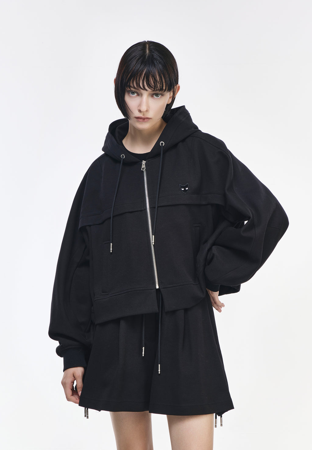 PANTHER FLARE HOOD ZIP UP