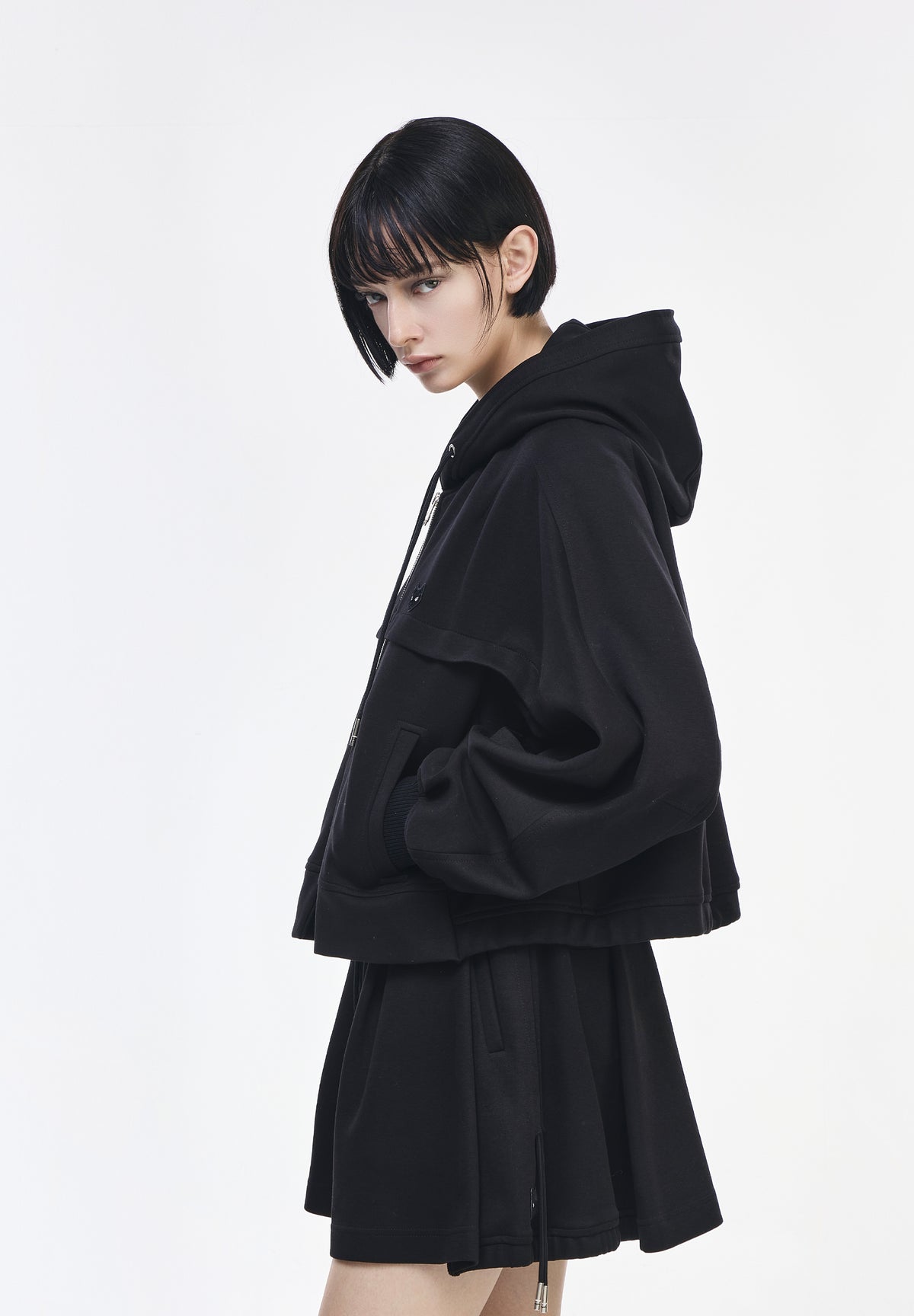 PANTHER FLARE HOOD ZIP UP