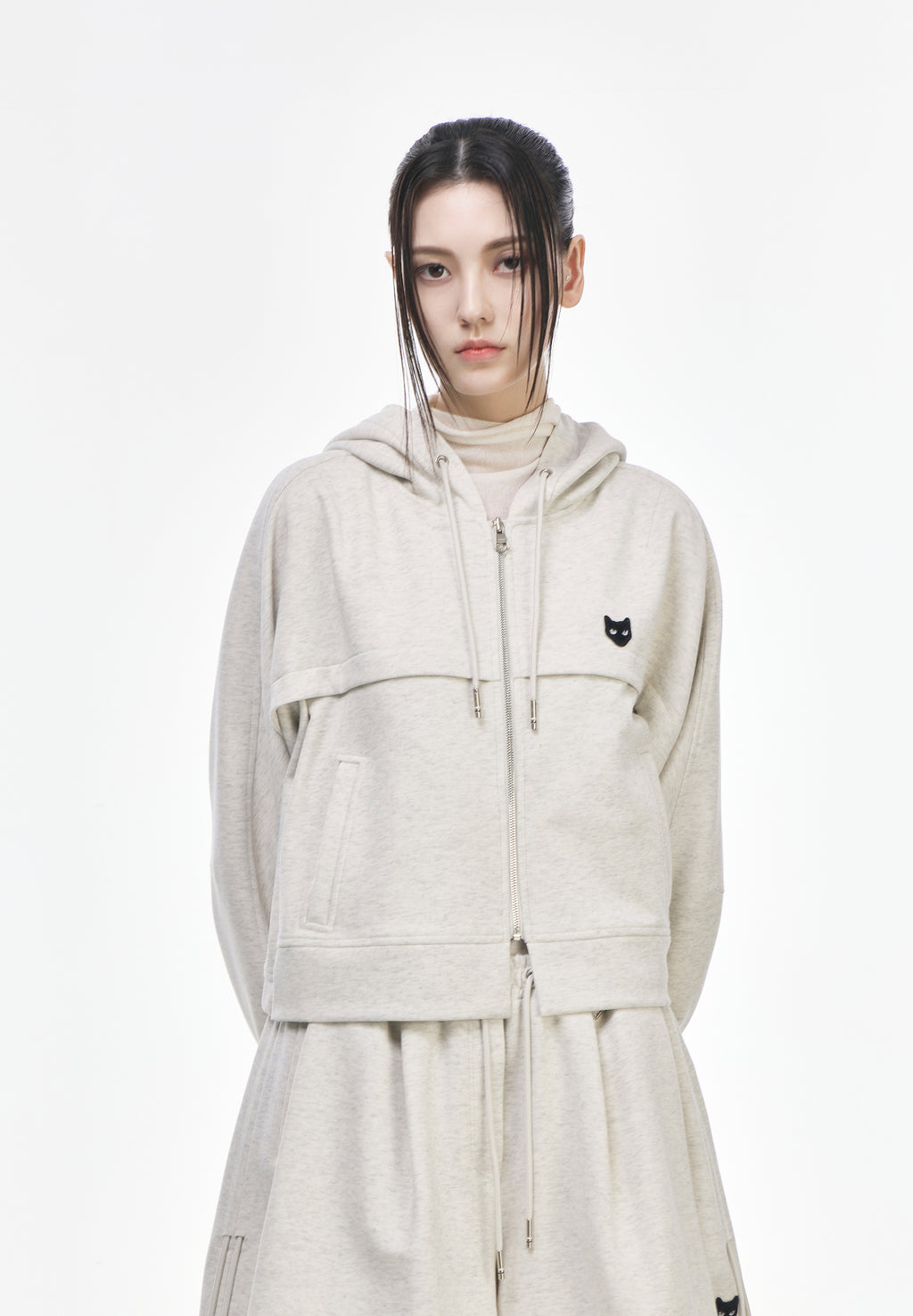PANTHER FLARE HOOD ZIP UP