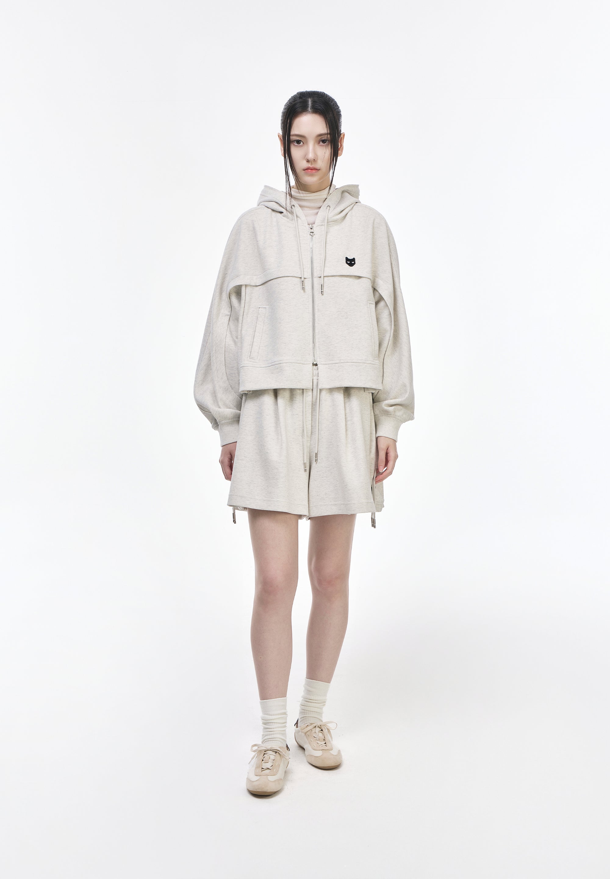 PANTHER FLARE HOOD ZIP UP