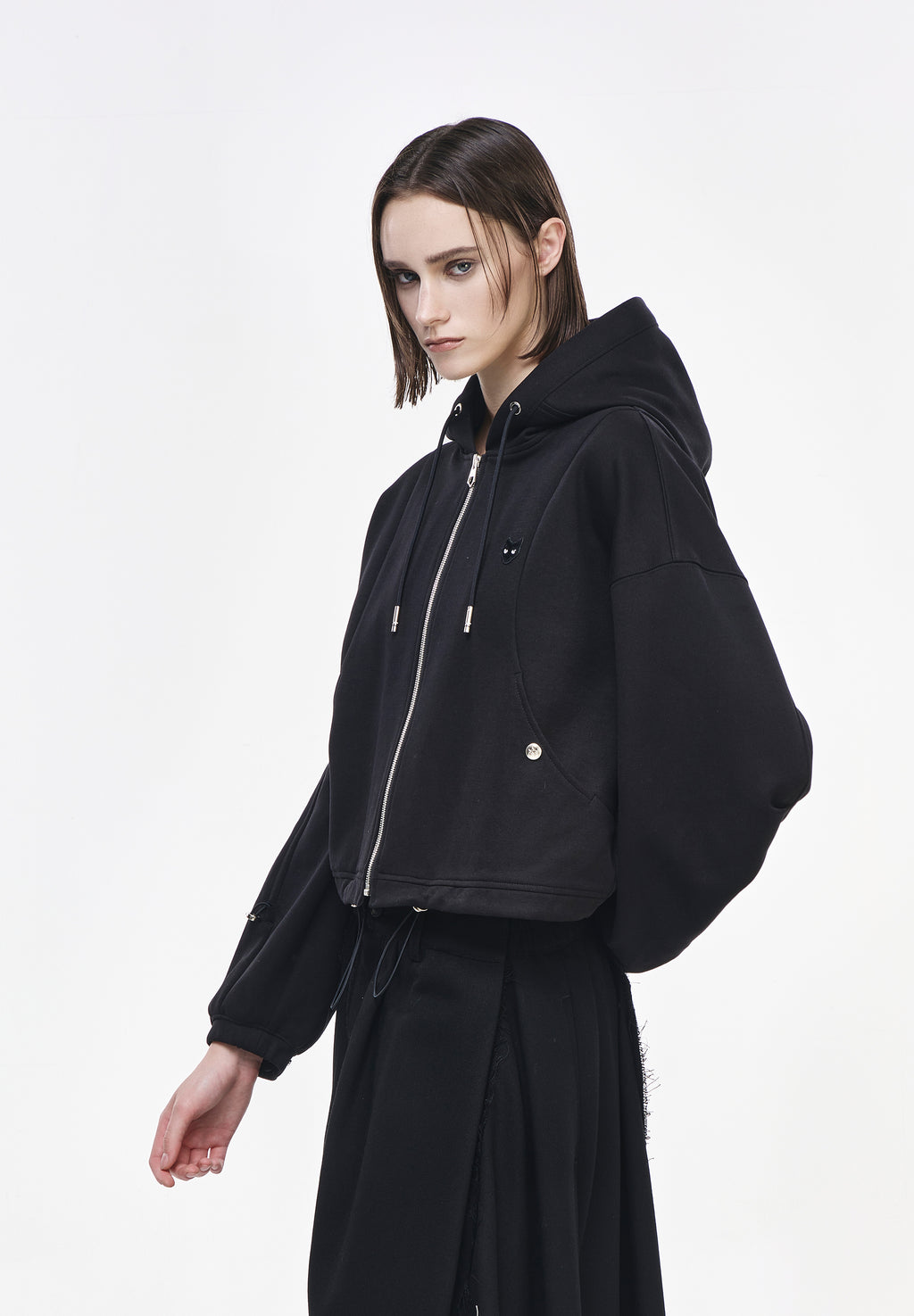 ZZERO WAVE PANTHER HOOD ZIP UP