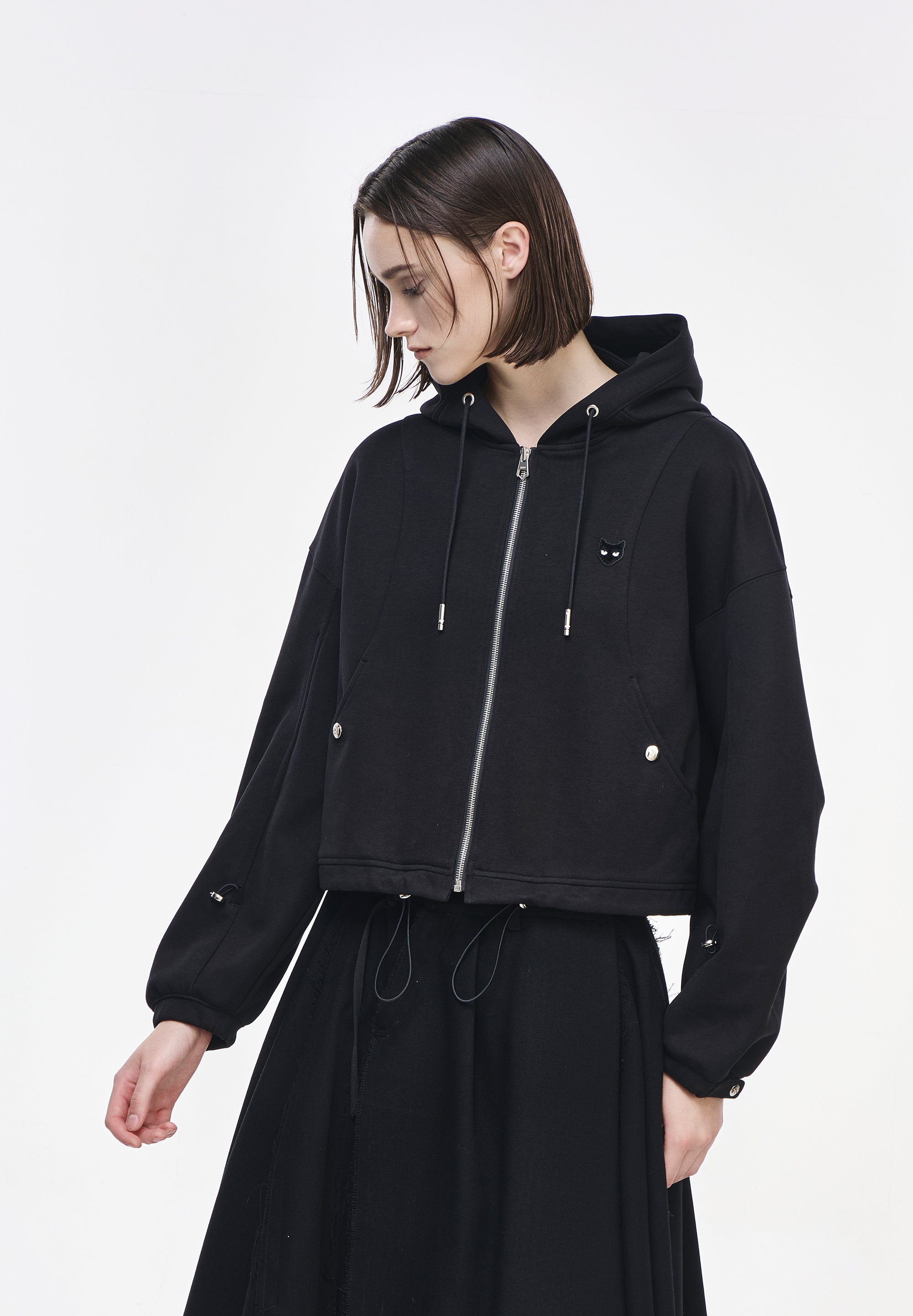 WAVE PANTHER HOOD ZIP UP