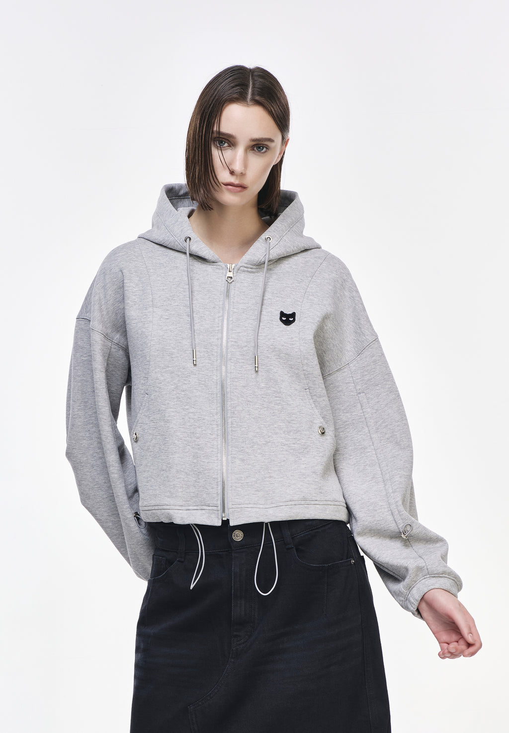 WAVE PANTHER HOOD ZIP UP