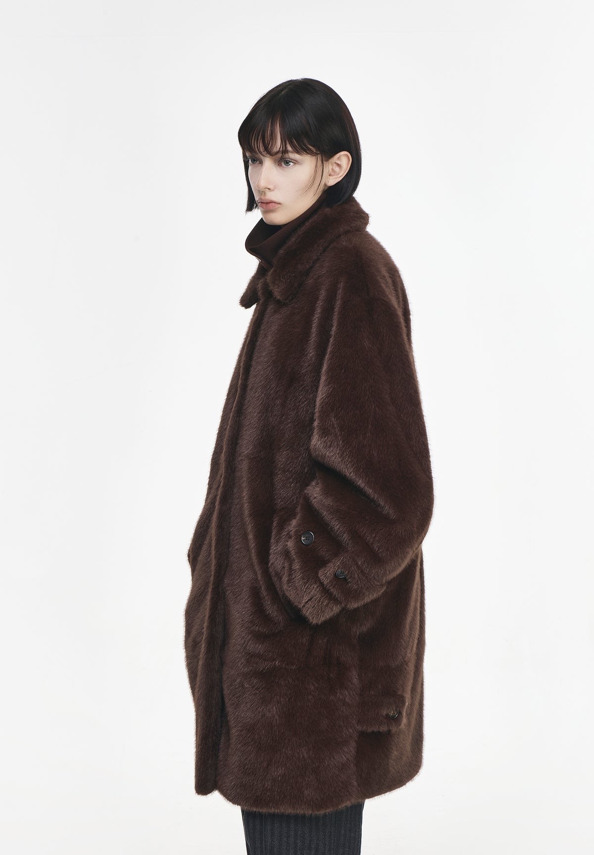 COCOON FUR COAT