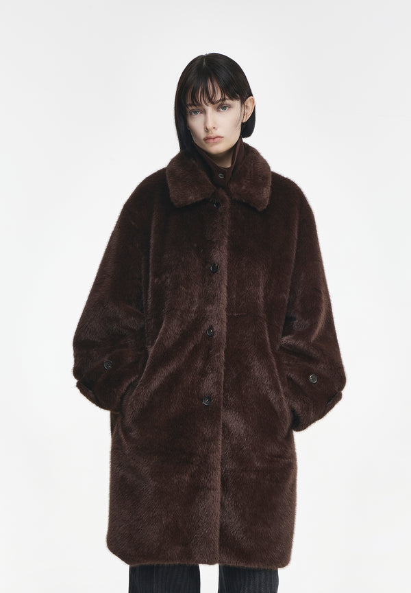 COCOON FUR COAT