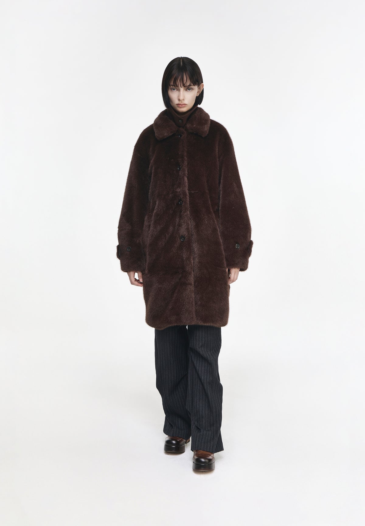 COCOON FUR COAT