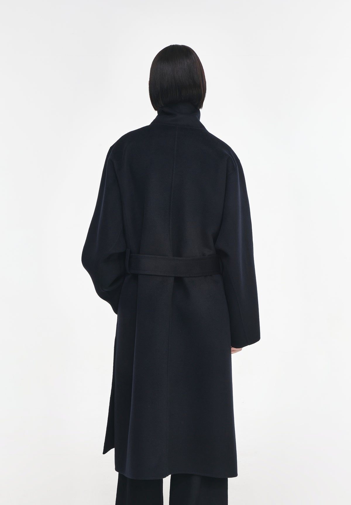 HIGH NECK HANDMADE COAT