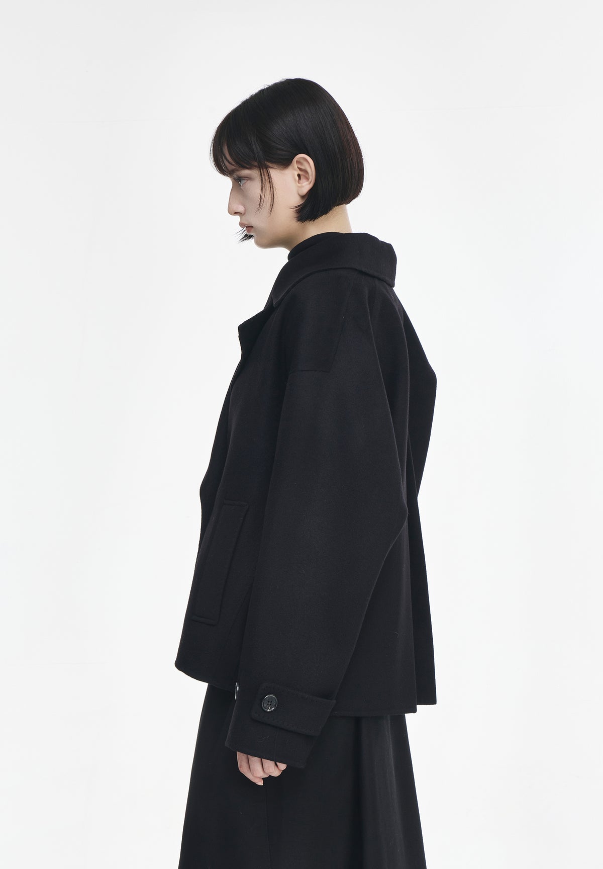 FLARE HANDMADE PEA COAT