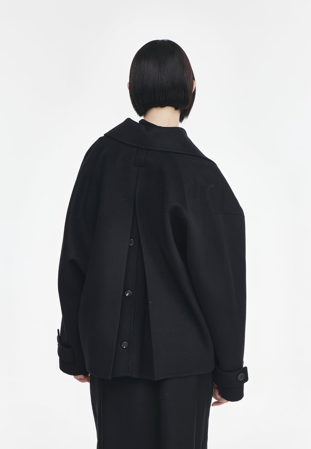 FLARE HANDMADE PEA COAT