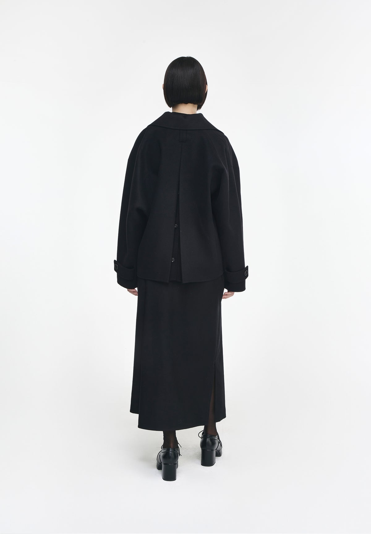 FLARE HANDMADE PEA COAT