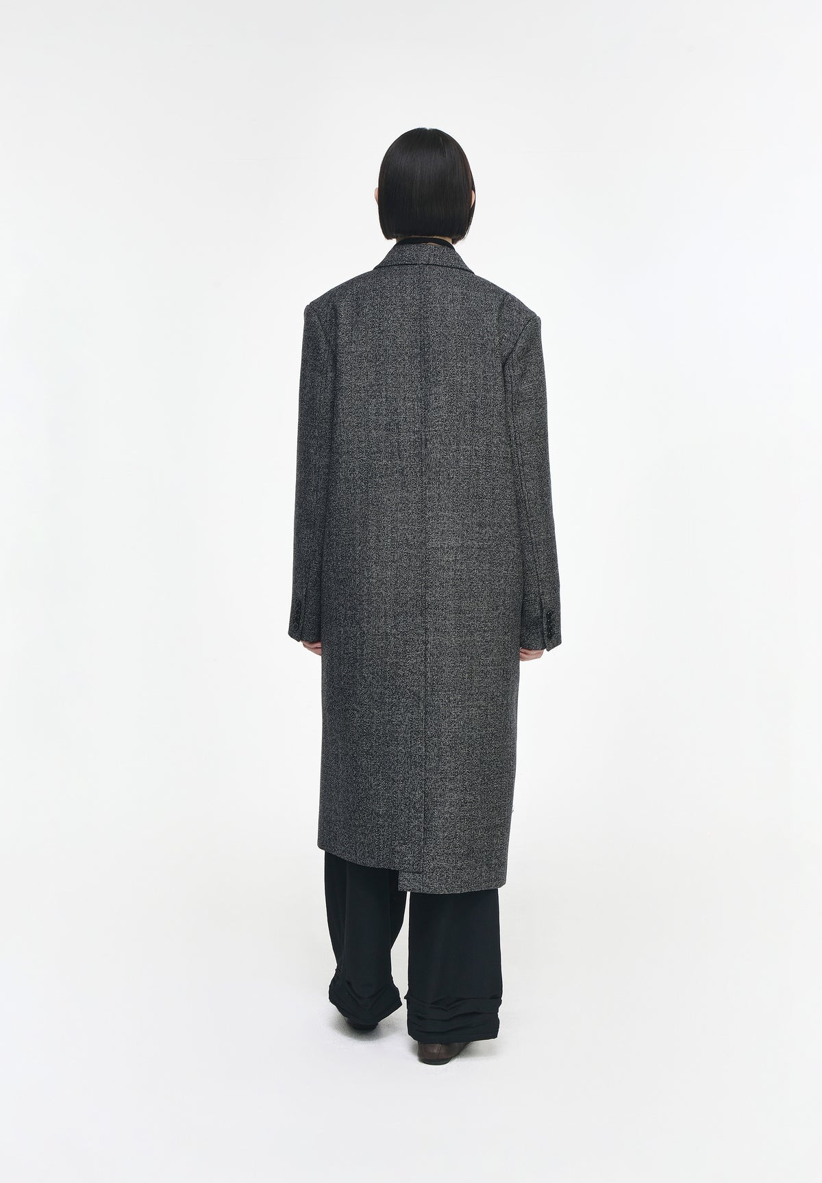 WELD DOUBLE BREASTED COAT