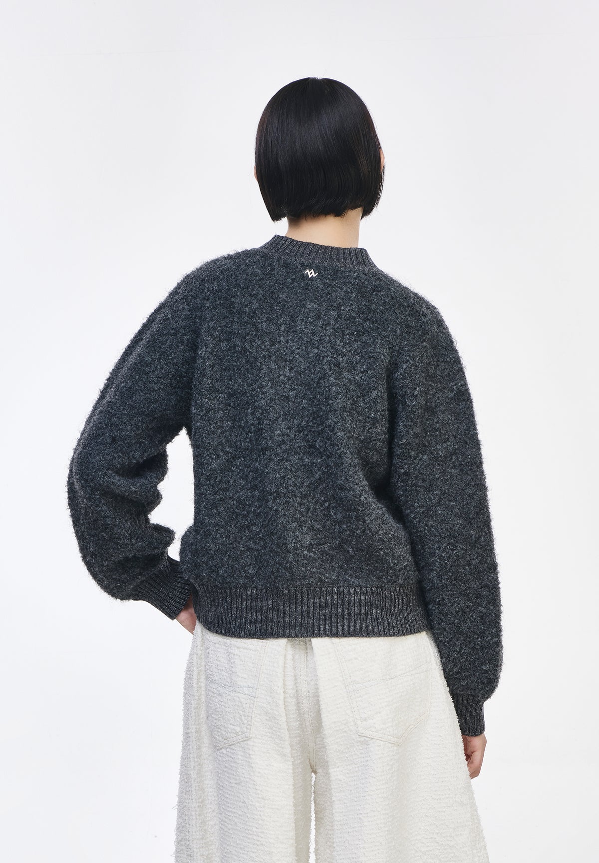 ZZERO BOUCLE KNIT JUMPER