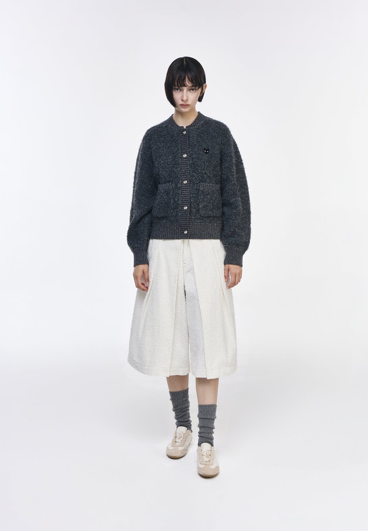 ZZERO BOUCLE KNIT JUMPER