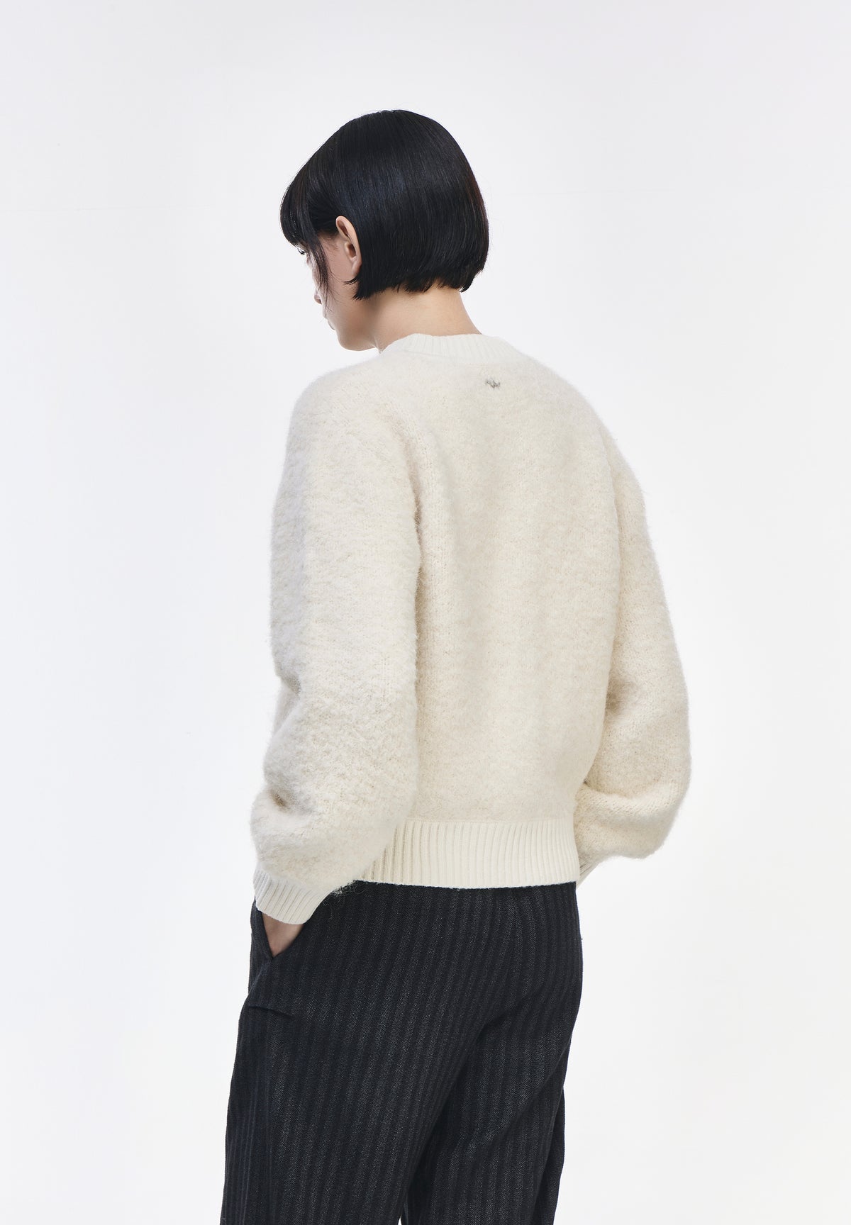 ZZERO BOUCLE KNIT JUMPER