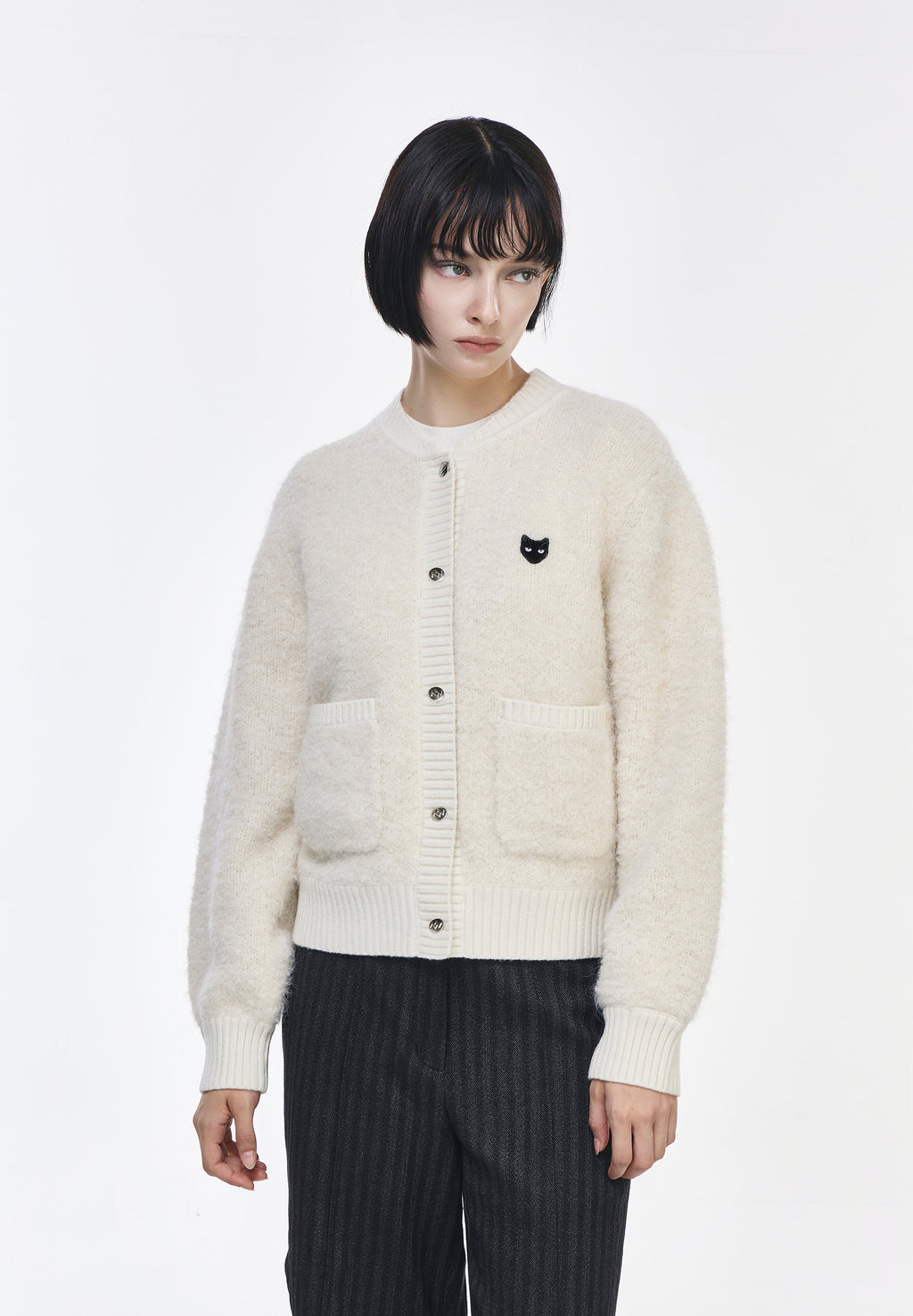 ZZERO BOUCLE KNIT JUMPER
