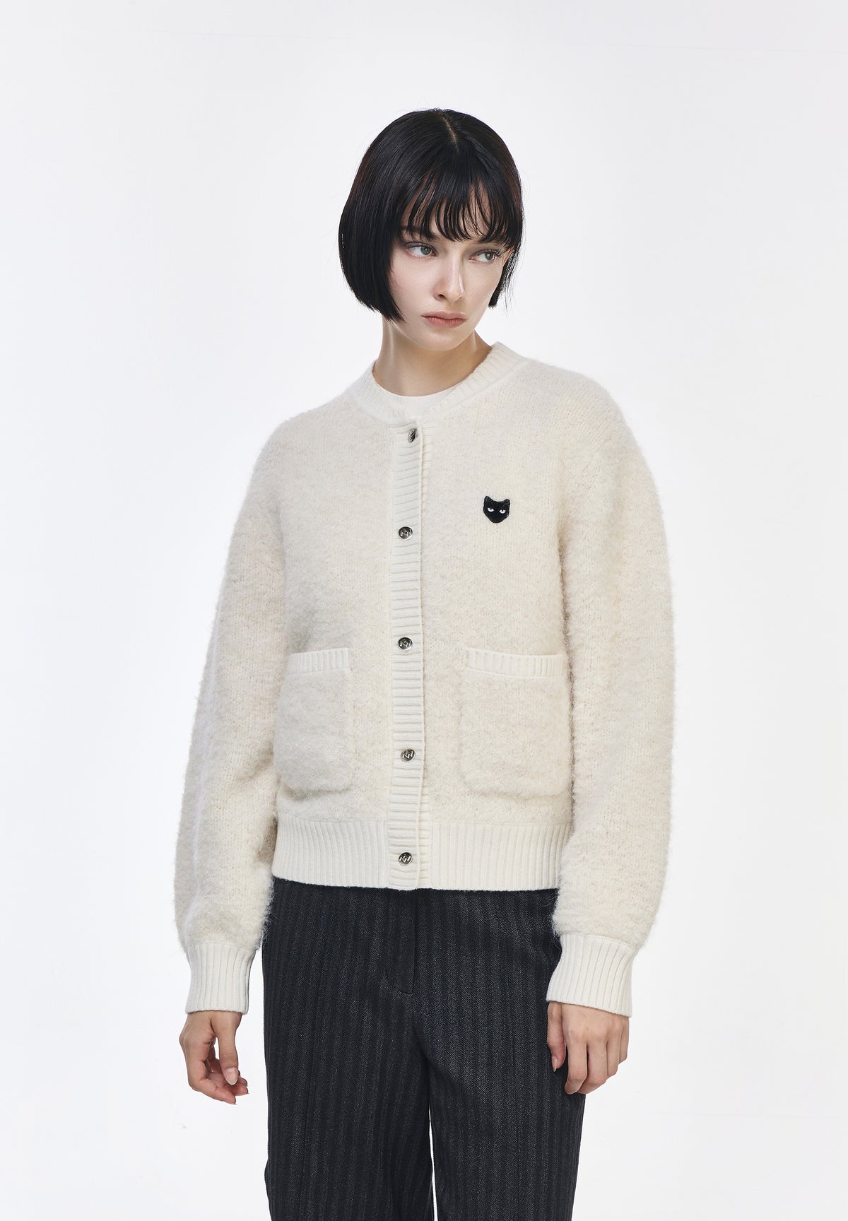 ZZERO BOUCLE KNIT JUMPER